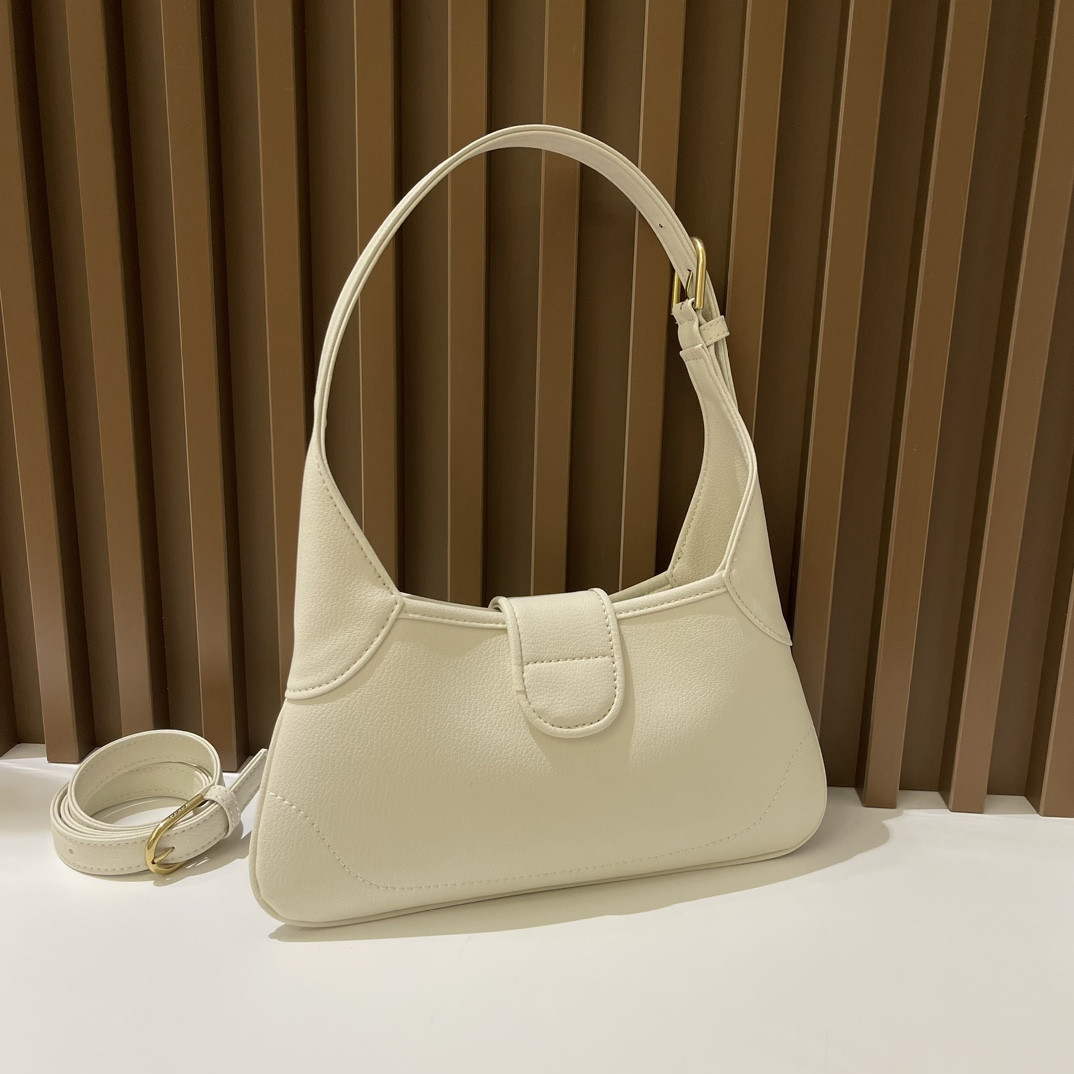 Gvc*1 APHRODITE SHOULDER BAG WHITE 27 X 13.5 X 2 cm