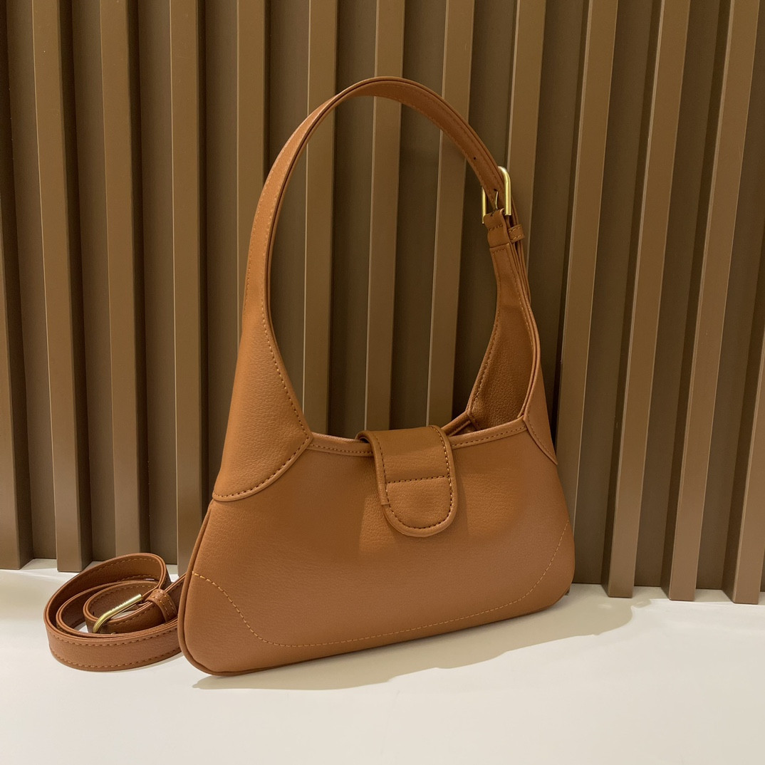 Gvc*1 APHRODITE SHOULDER BAG BROWN 27 X 13.5 X 2 cm