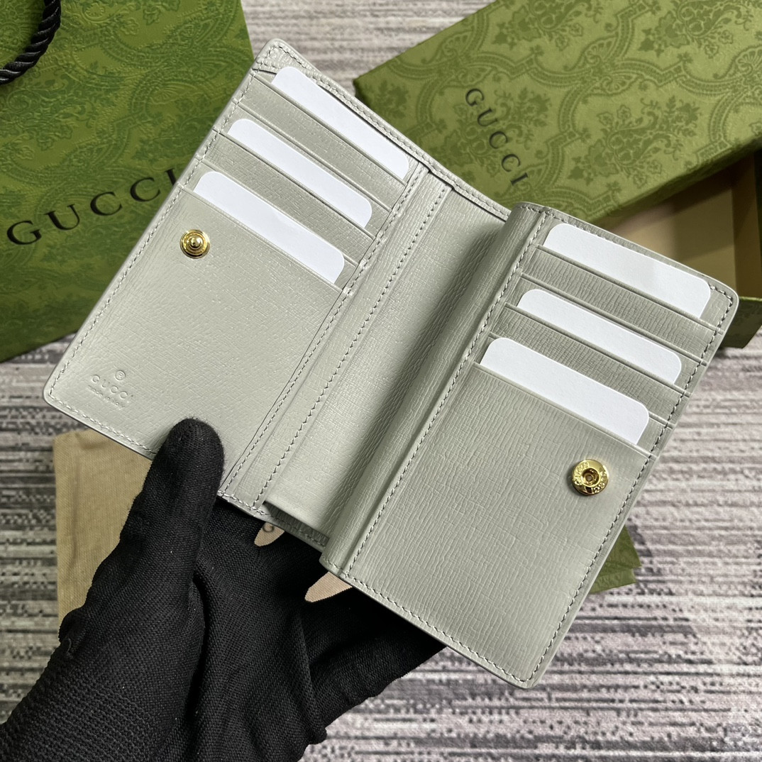 Gvc*1 Script Zip-Around Wallet gray 14 x 18.5 x 3cm