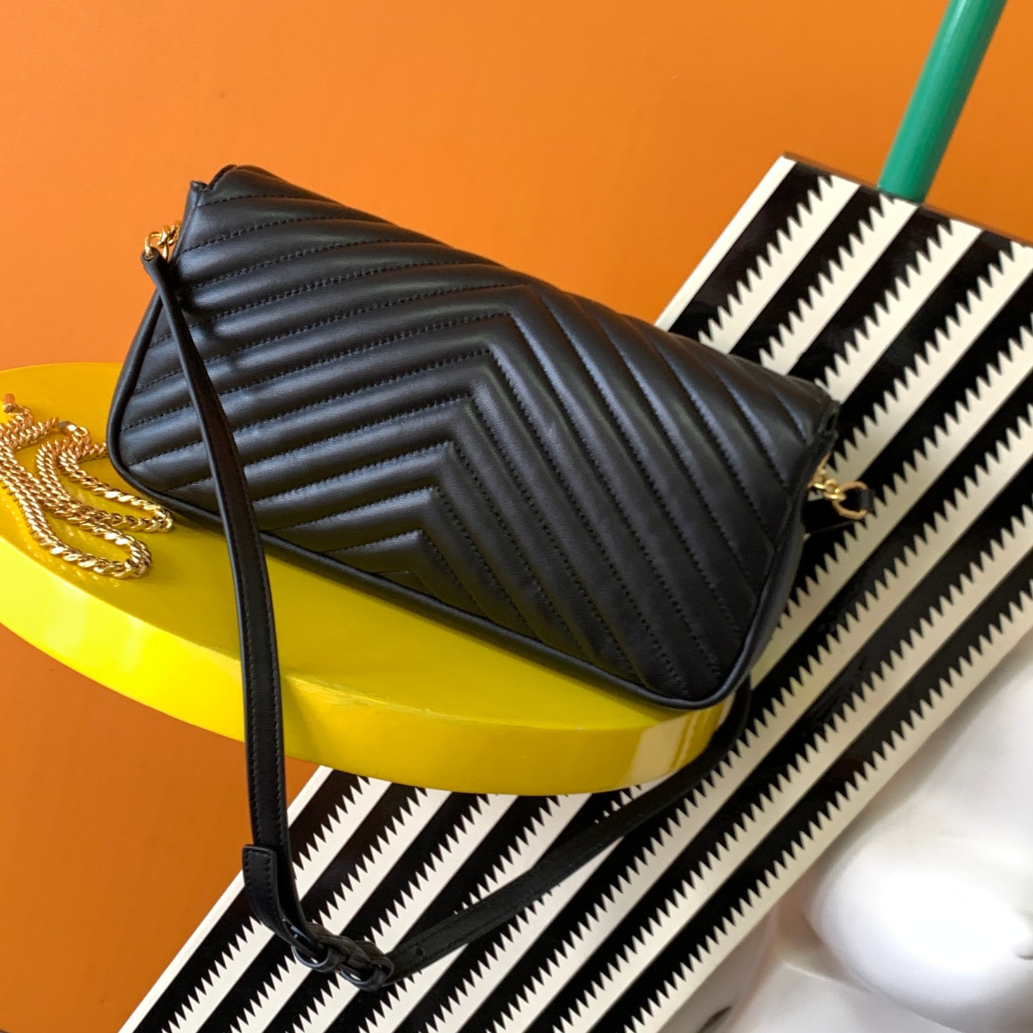 Y51 KATE 99 IN QUILTED NAPPA LEATHER 10.2 X 5.3 X 1.7 INCHES