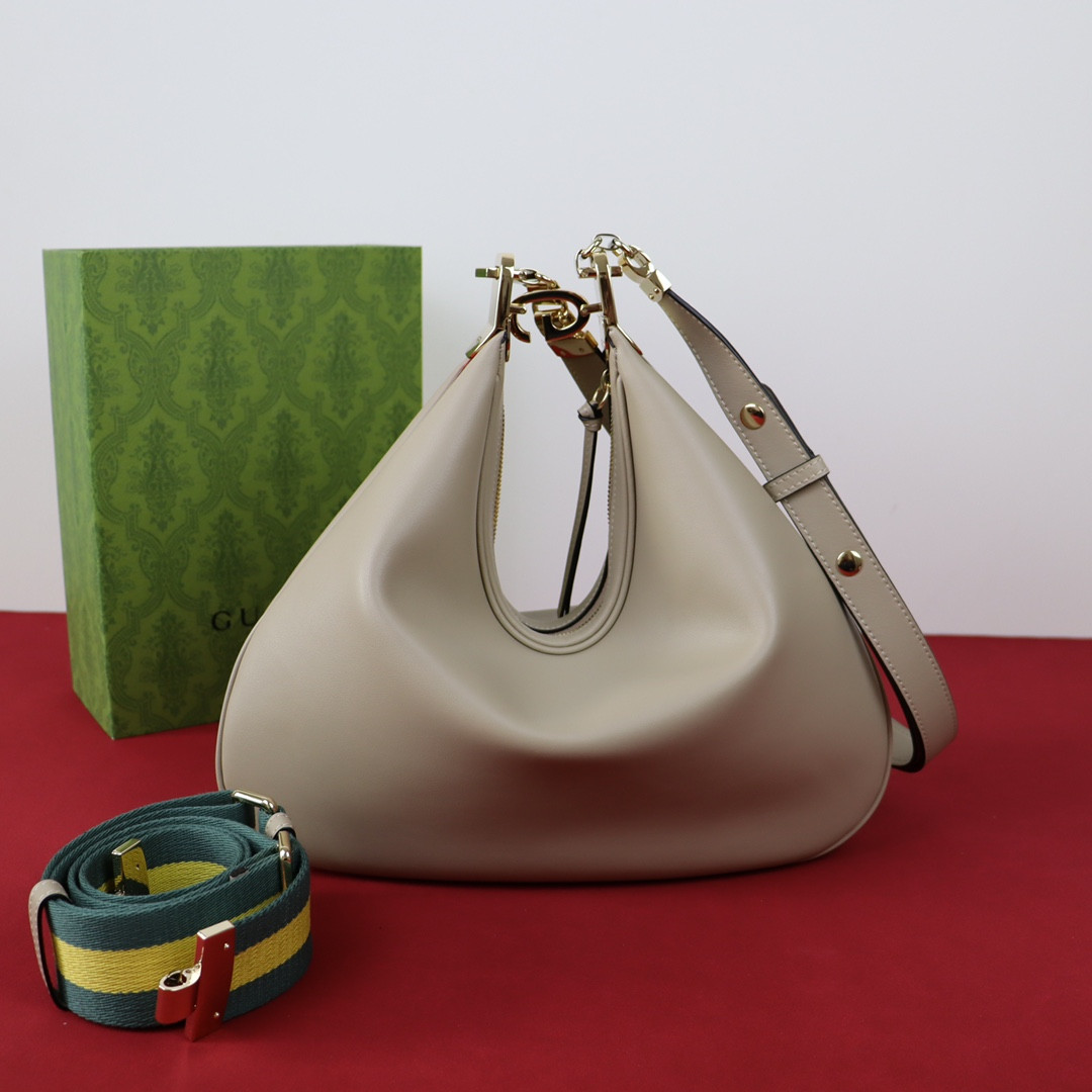 Gvc*1 ATTACHE MEDIUM SHOULDER BAG GRAY 13.8″W x 12.6″H x 2.4″D