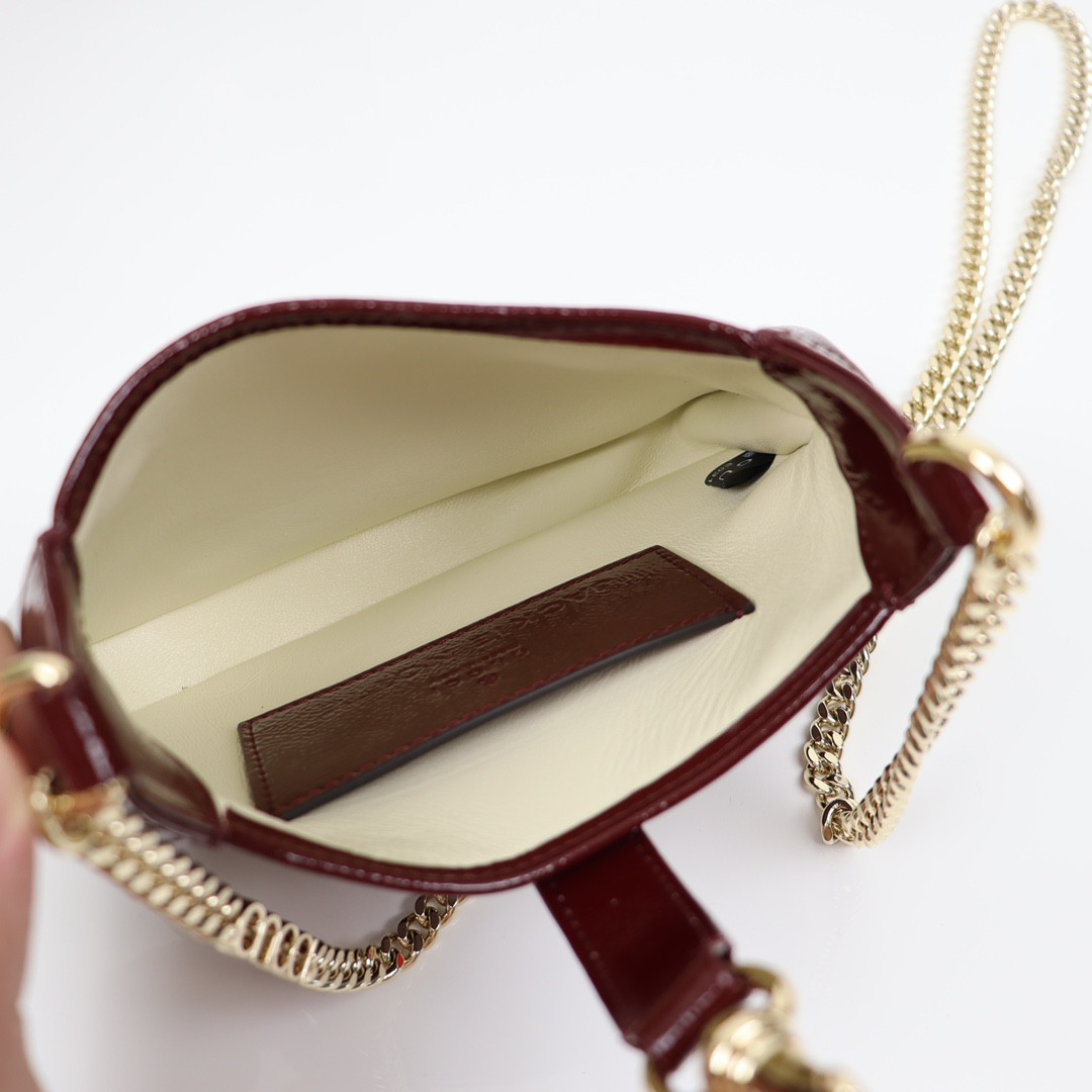 Gvc*1 JACKIE NOTTE MINI BAG  7.7"W x 7.1"H x 1.4"D