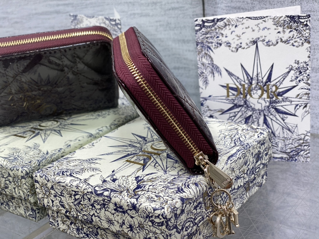 Lady D10r Voyageur Small Coin Purse CARD HOLDER