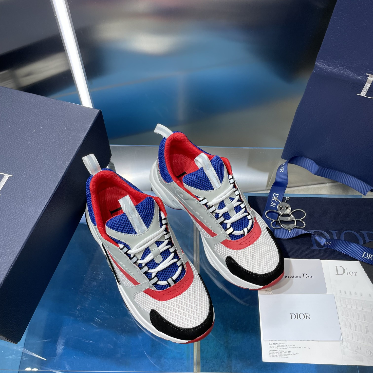 UA D10r B22 white and red Sneaker