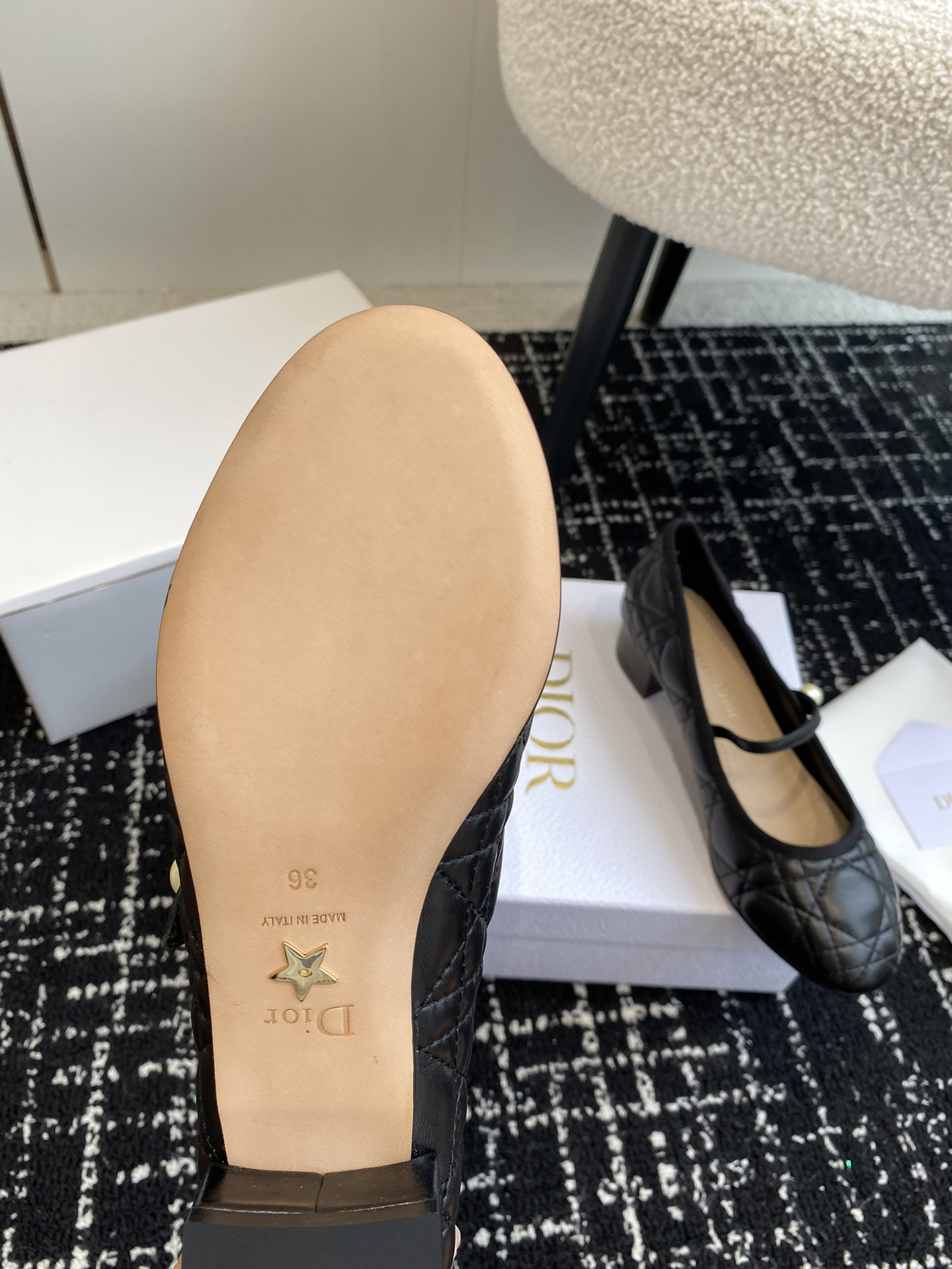 UA D10r Ballet Pump Black