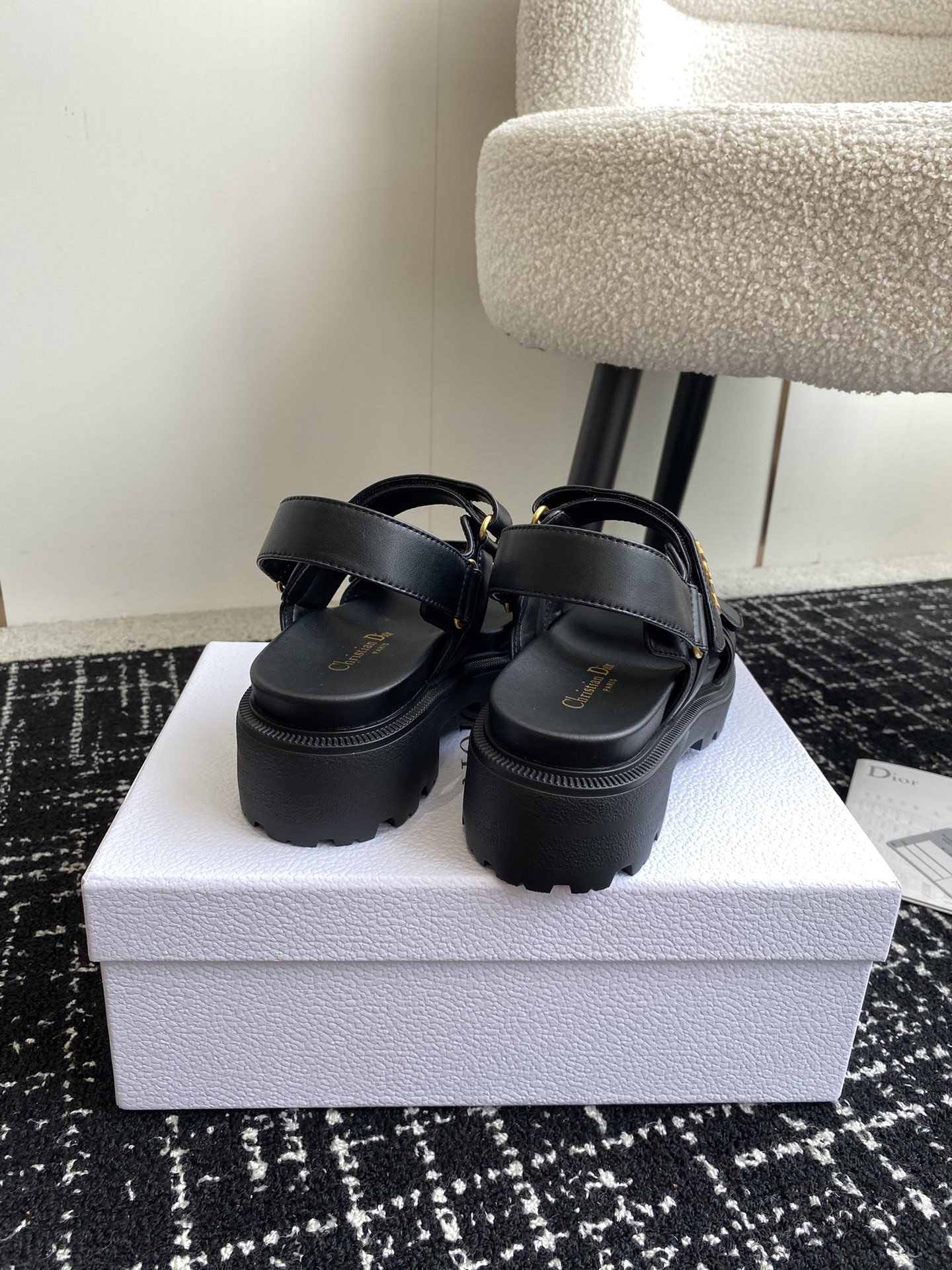 UA D10ract Platform Sandal Black