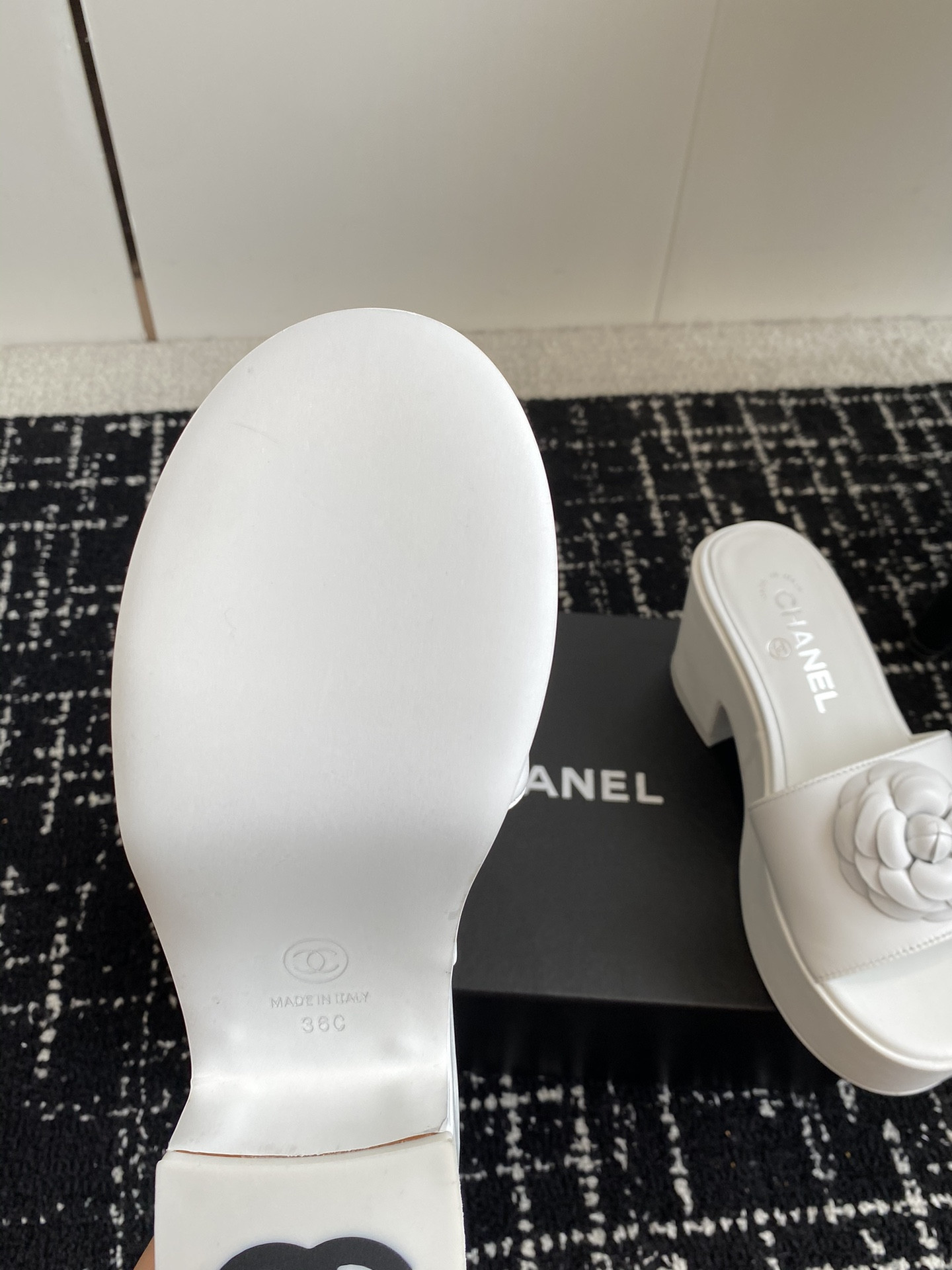 UA Ch**el MULES Platform Heels