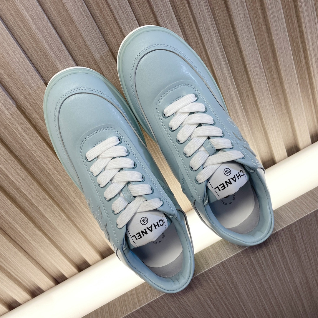 UA Ch**el SNEAKERS calfskin