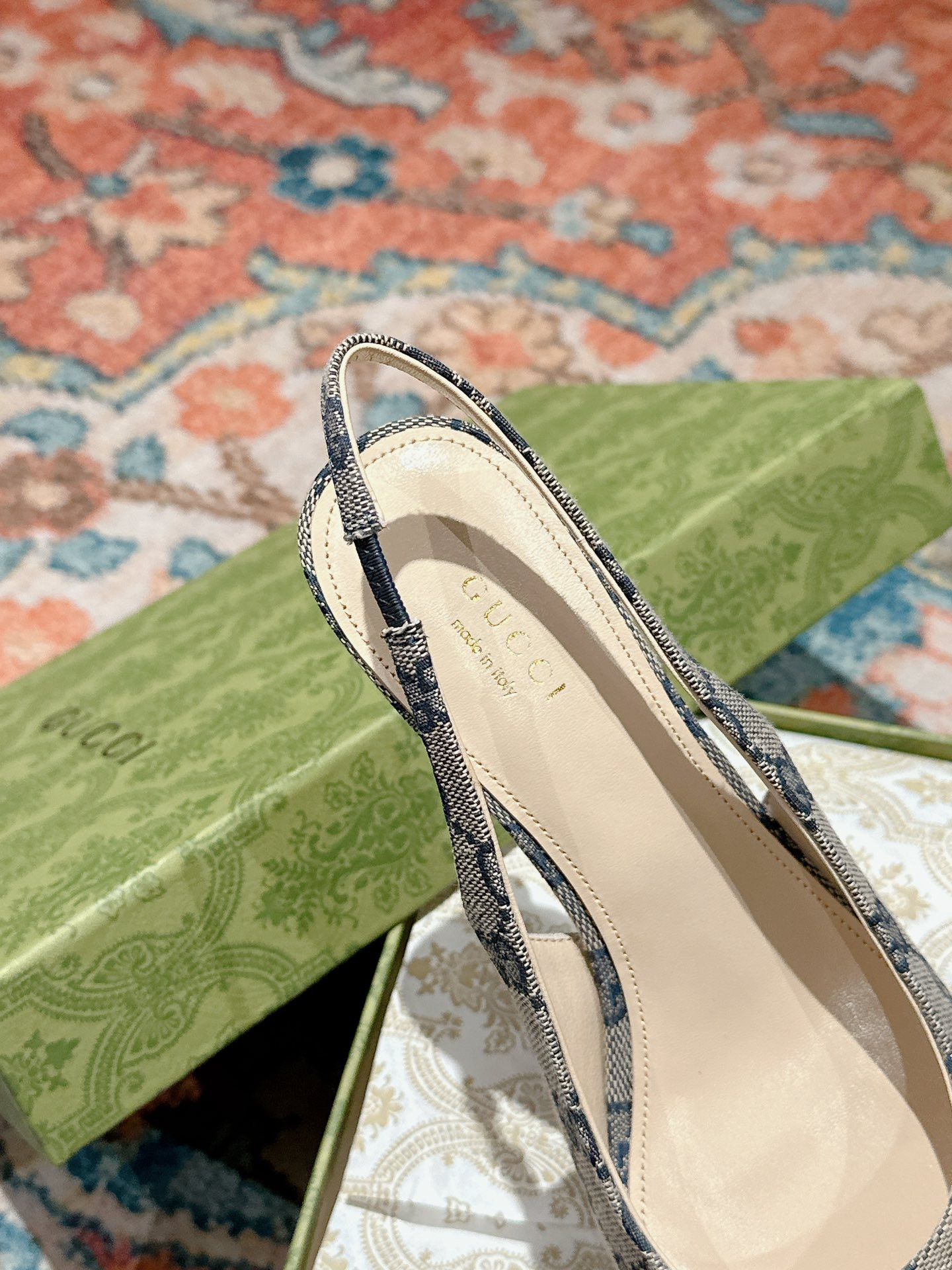 UA Gvc*1 HORSEBIT SLINGBACK PUMP LOW HEEL