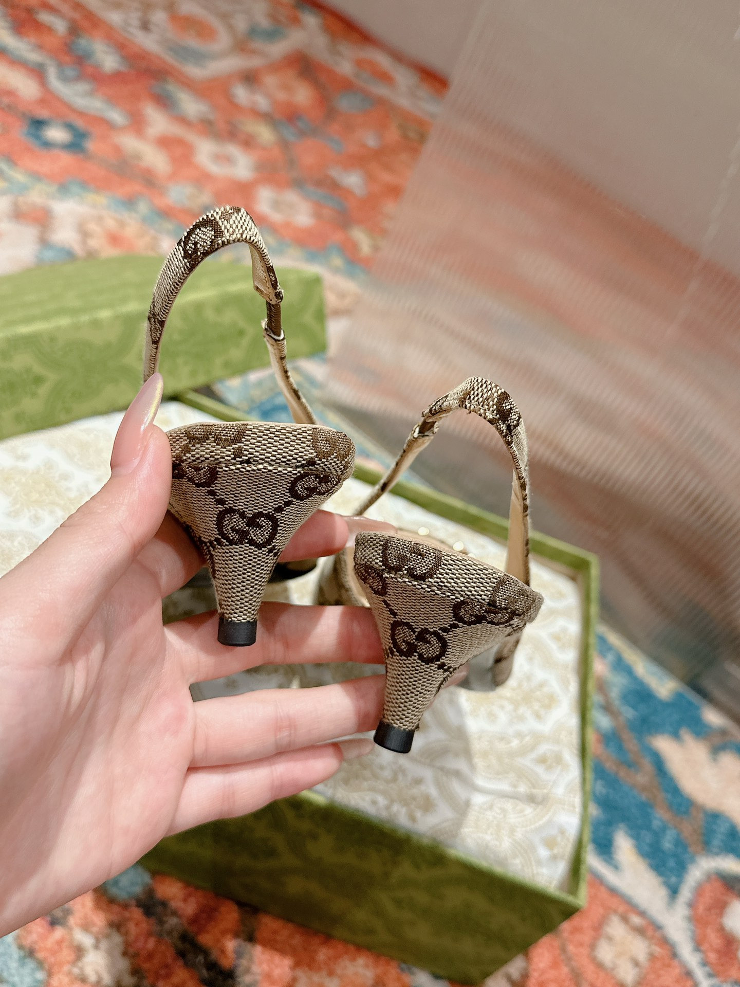 UA Gvc*1 HORSEBIT SLINGBACK PUMP LOW HEEL