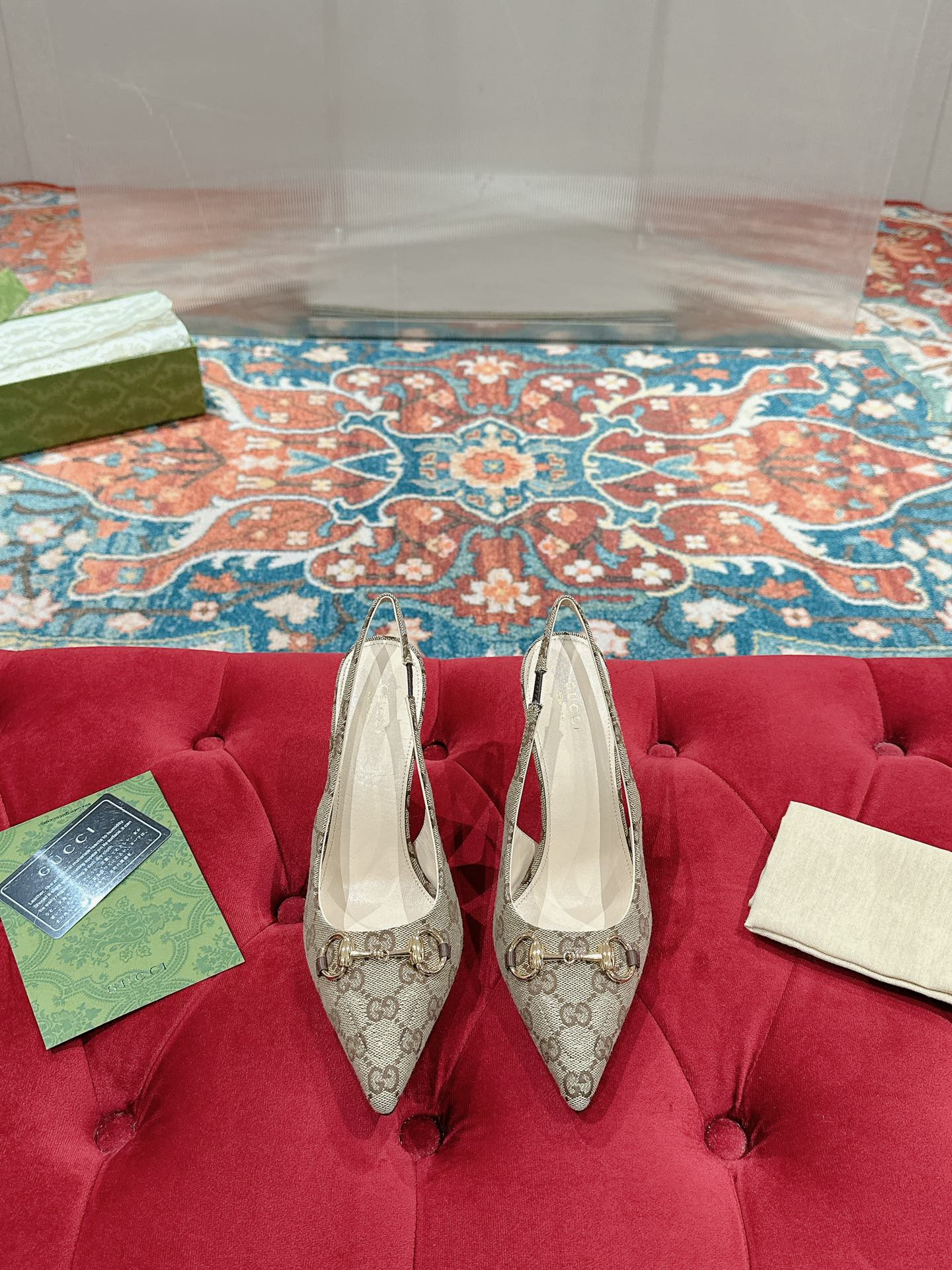 UA Gvc*1 HORSEBIT SLINGBACK PUMP HIGH HEEL