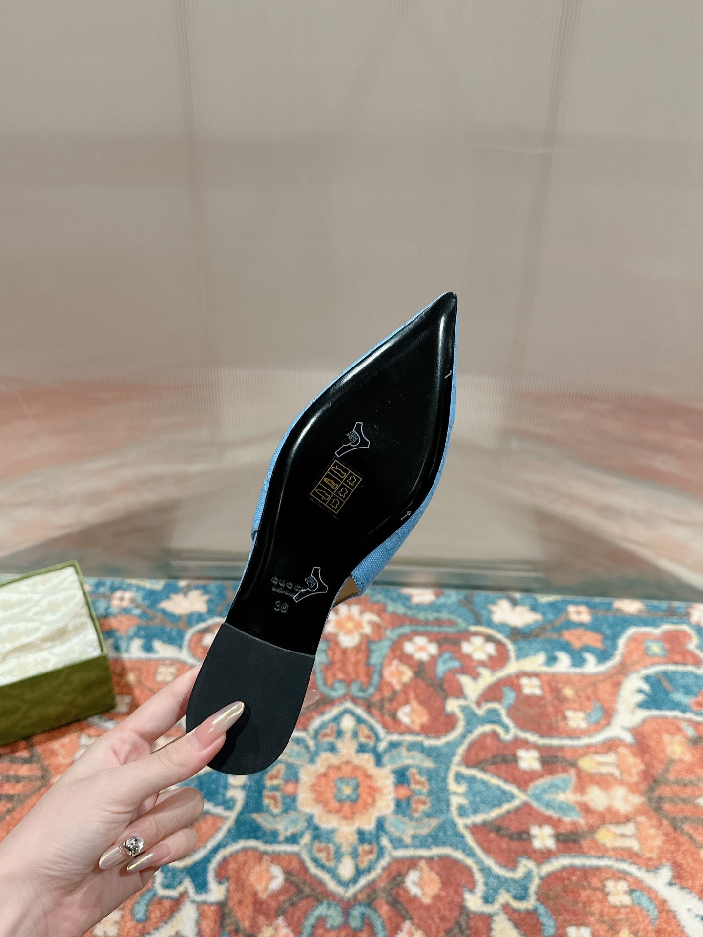 UA Gvc*1 HORSEBIT SLINGBACK FLAT