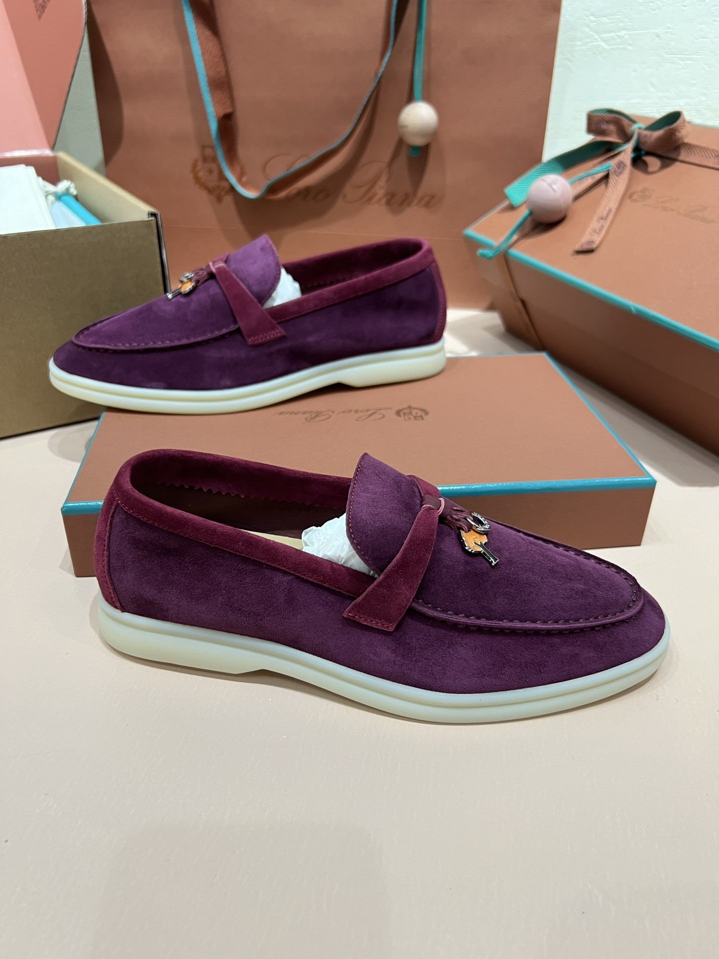 UA L0r0 P1ana Summer Charms Walk Loafers