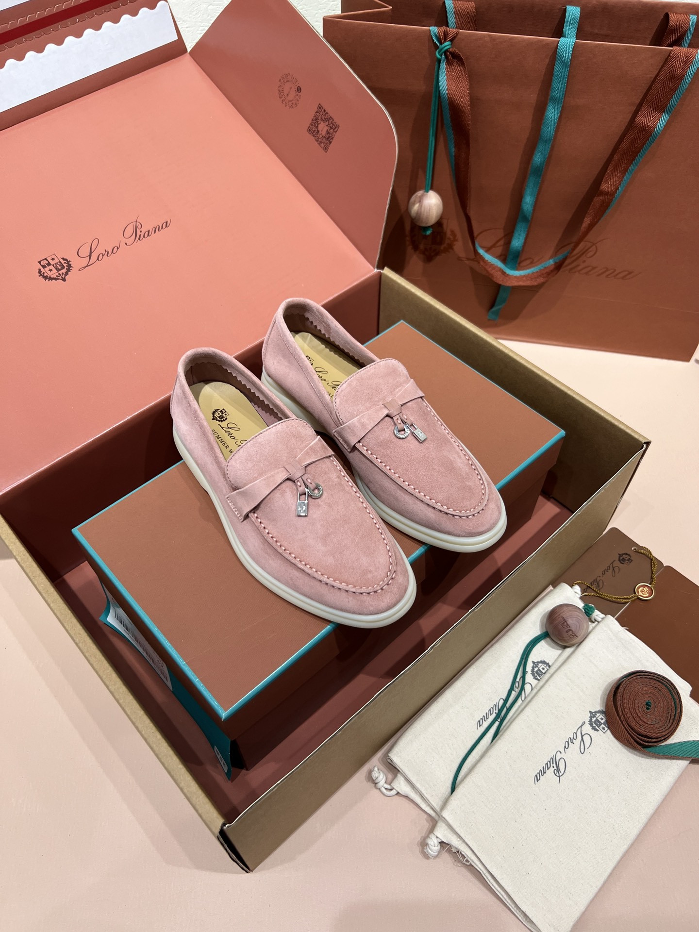 UA L0r0 P1ana Summer Charms Walk Loafers