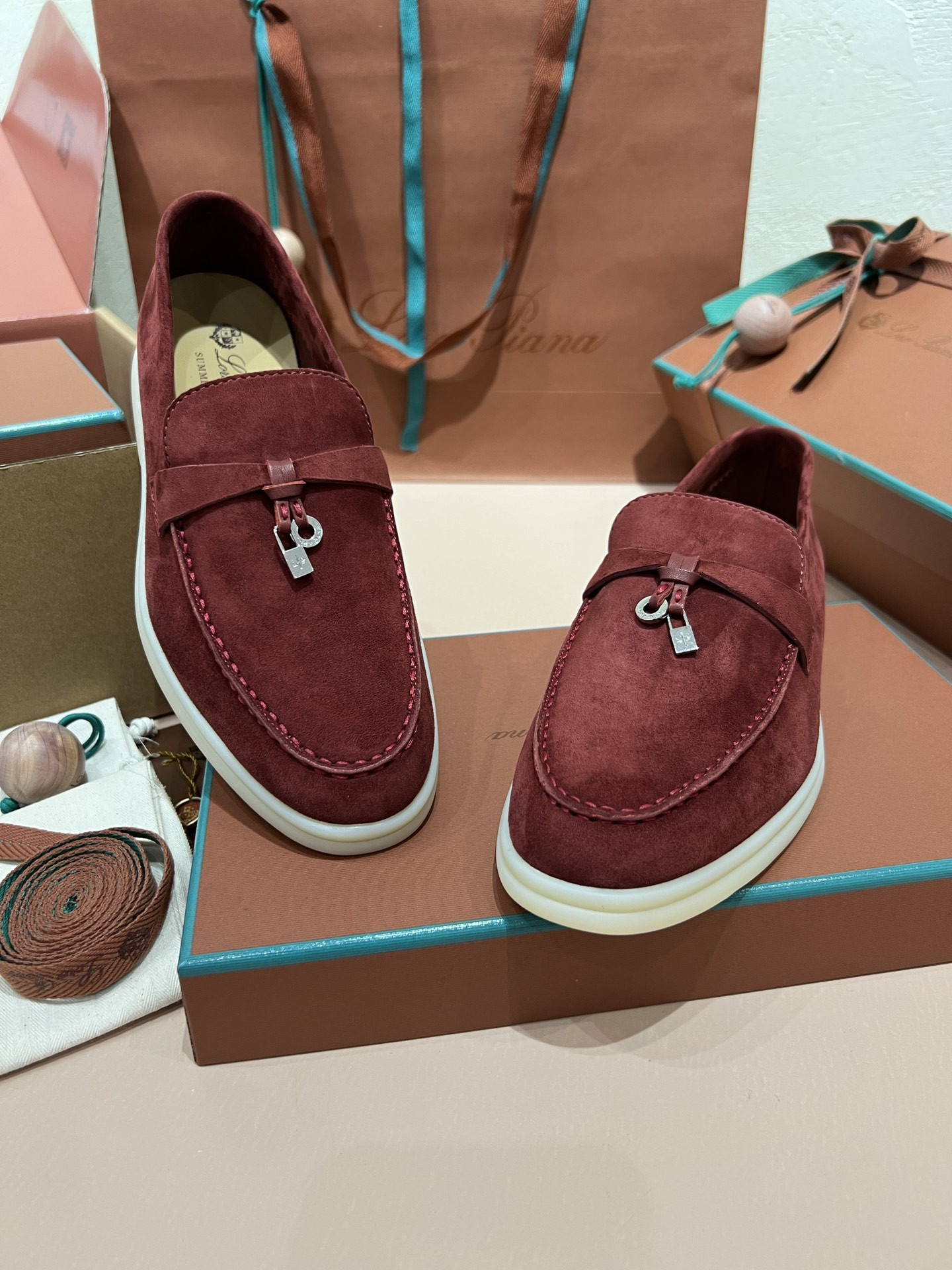 UA L0r0 P1ana Summer Charms Walk Loafers