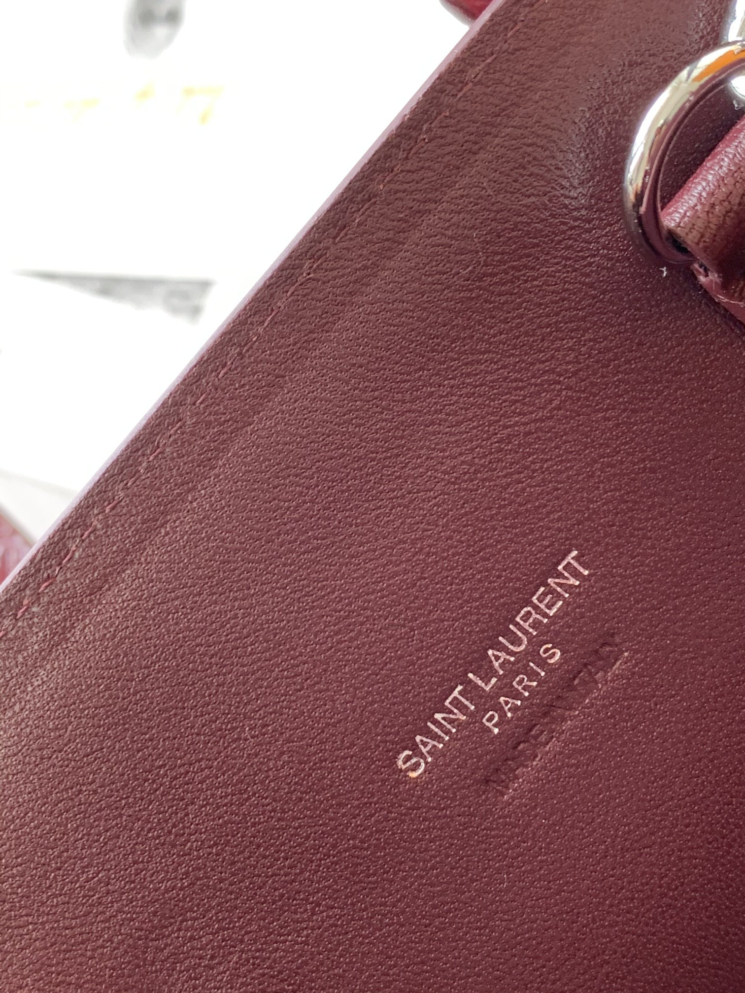 Y51 SAC DE JOUR IN EMBOSSED CROCODILE LEATHER - baby 26x13.5x12.5cm