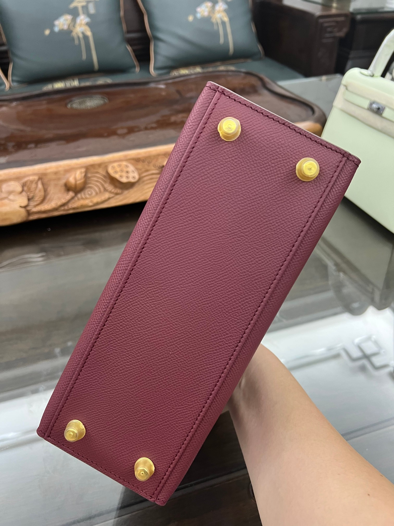 H**me5 Kelly Gold-tone Hardware 25 28