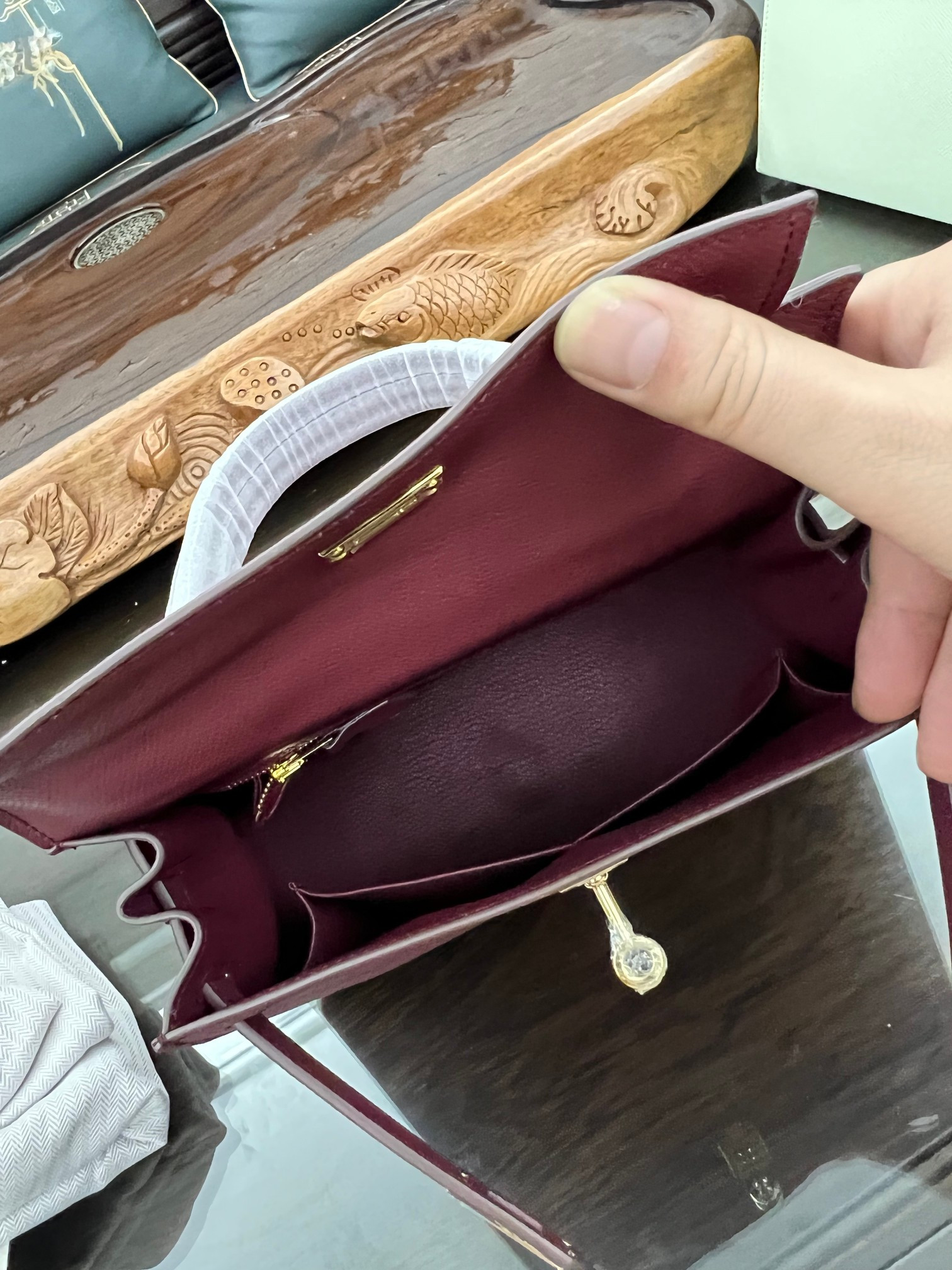 H**me5 Kelly Gold-tone Hardware 25 28