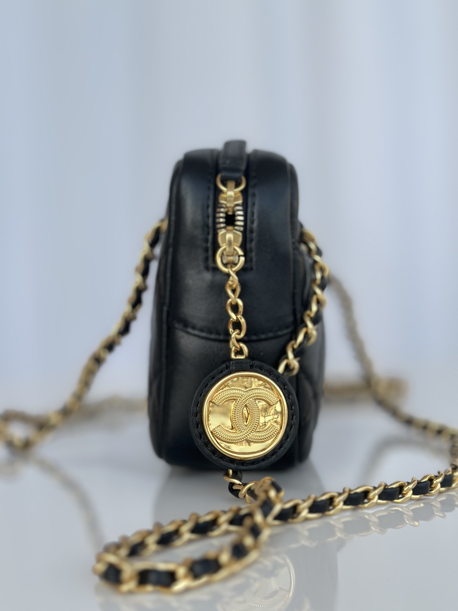 Ch**el Mini Camera Case 12 x 18 x 7cm