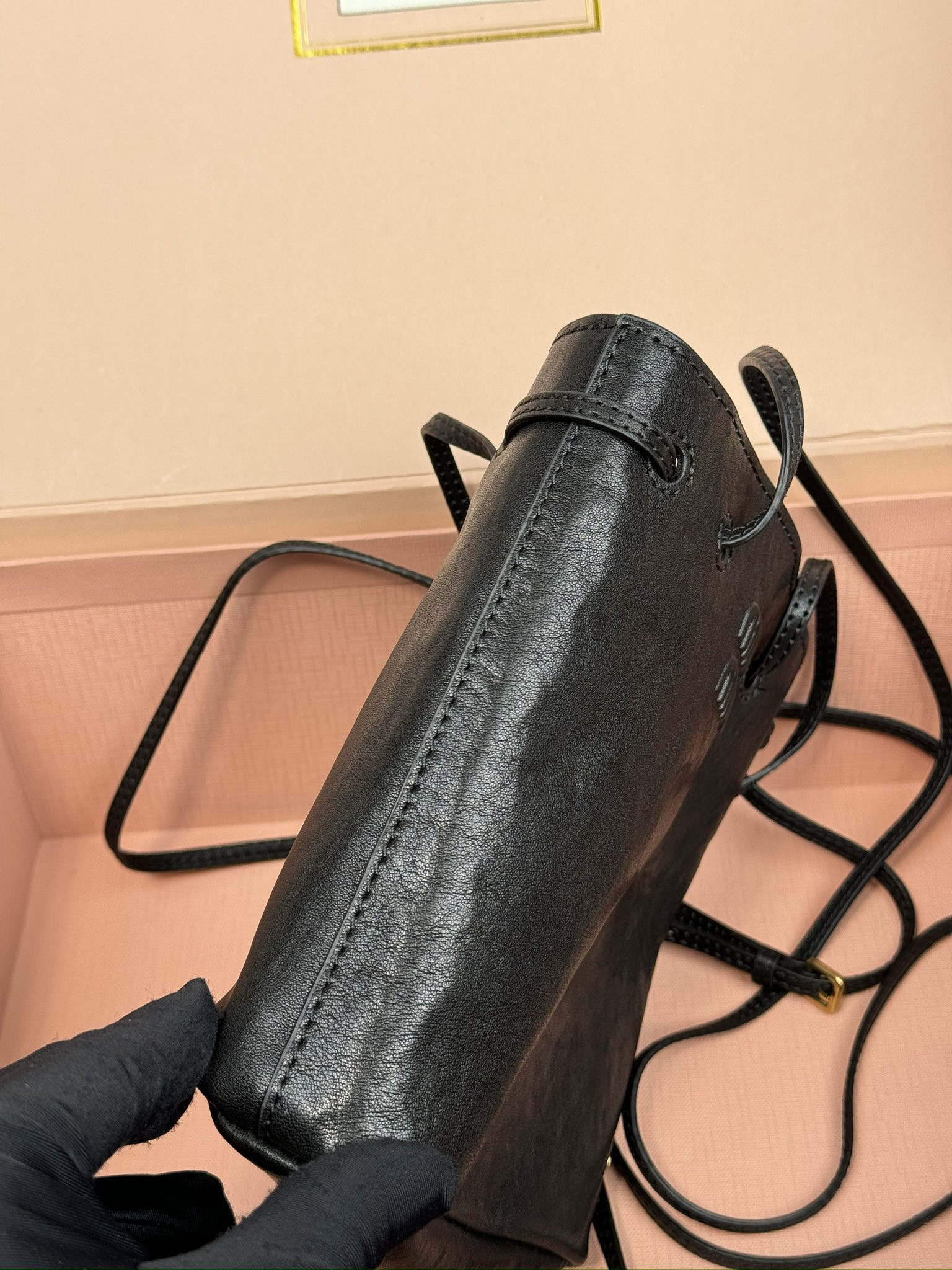 Miu Miu Nappa leather mini bag  17x14x6cm