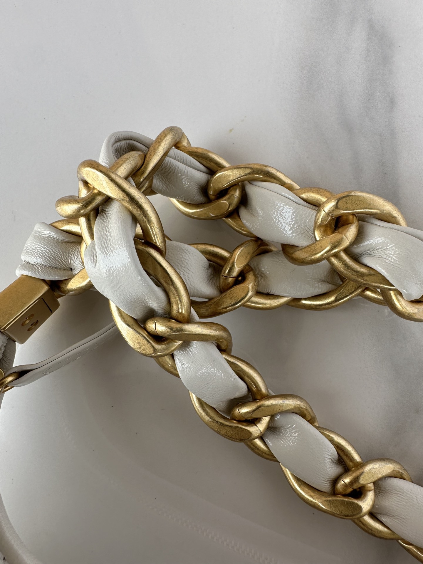 Ch**el Hobo Handbag 30×35×9cm