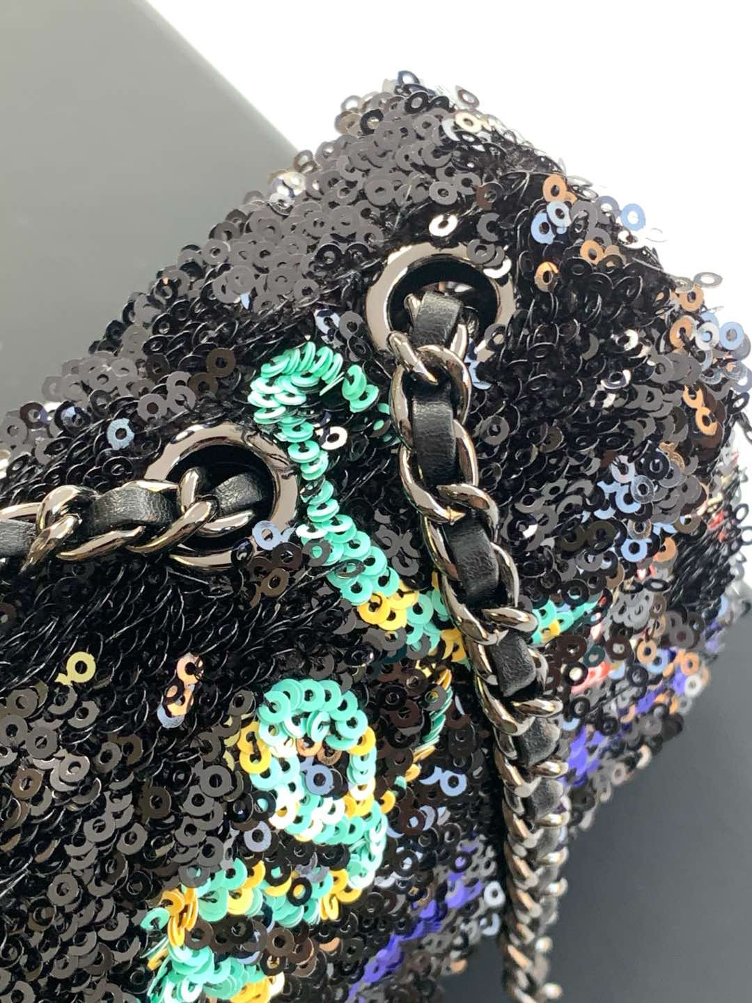 Ch**el Flap Bag 14x21x8cm