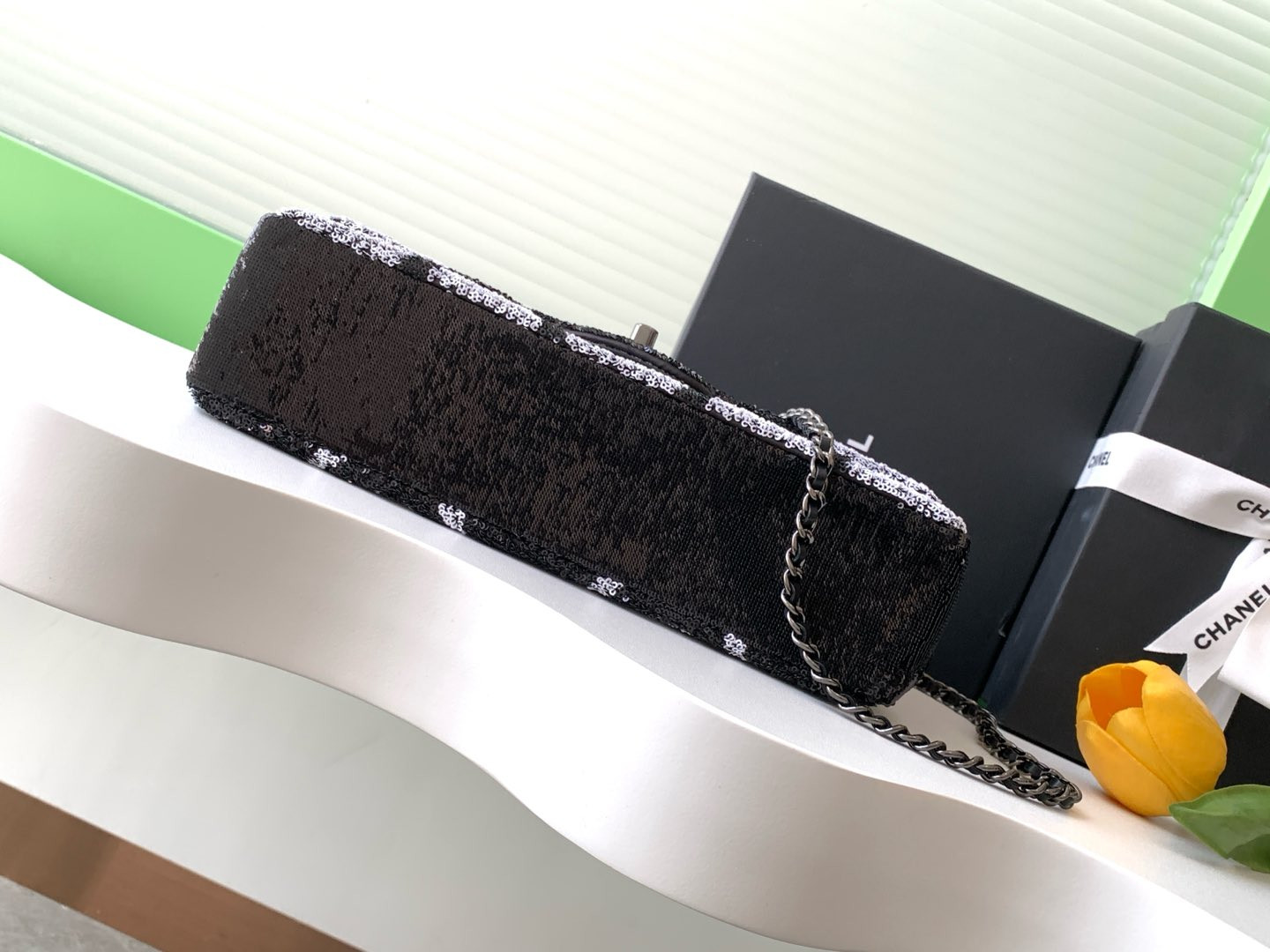 Ch**el Flap Bag 15x25x7cm