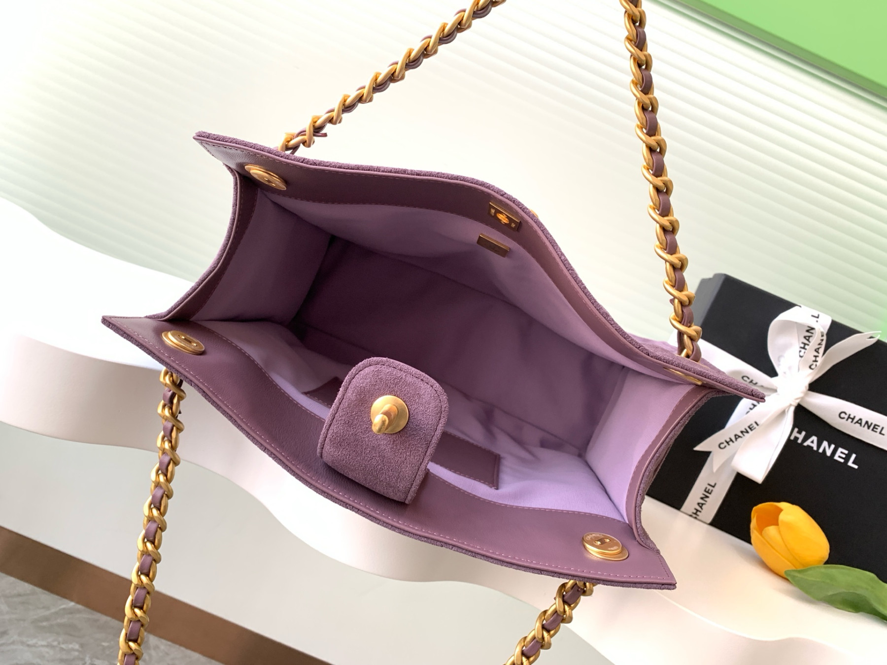 Ch**el shopping bag hobo 26x31x13cm