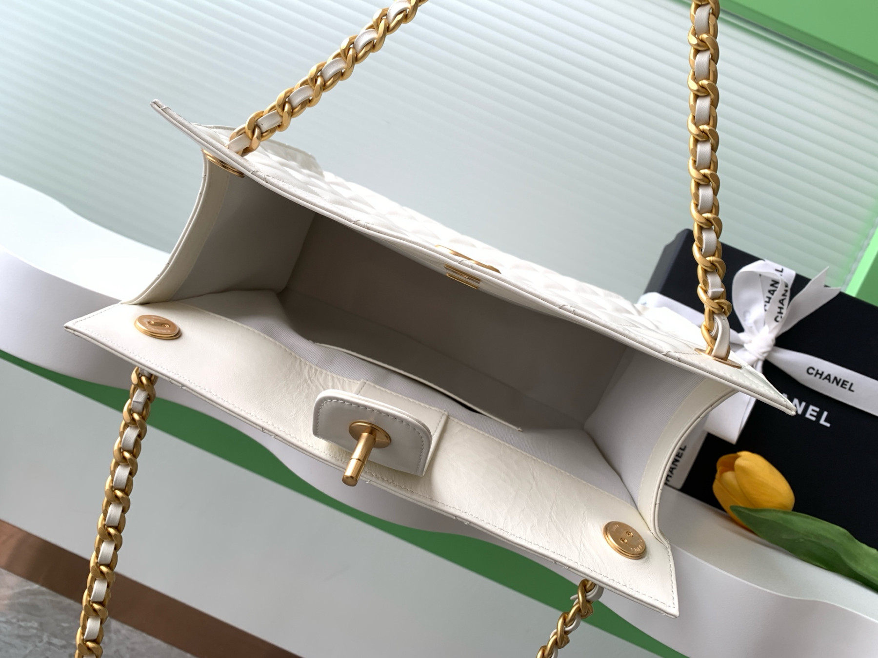 Ch**el shopping bag hobo 26x31x13cm