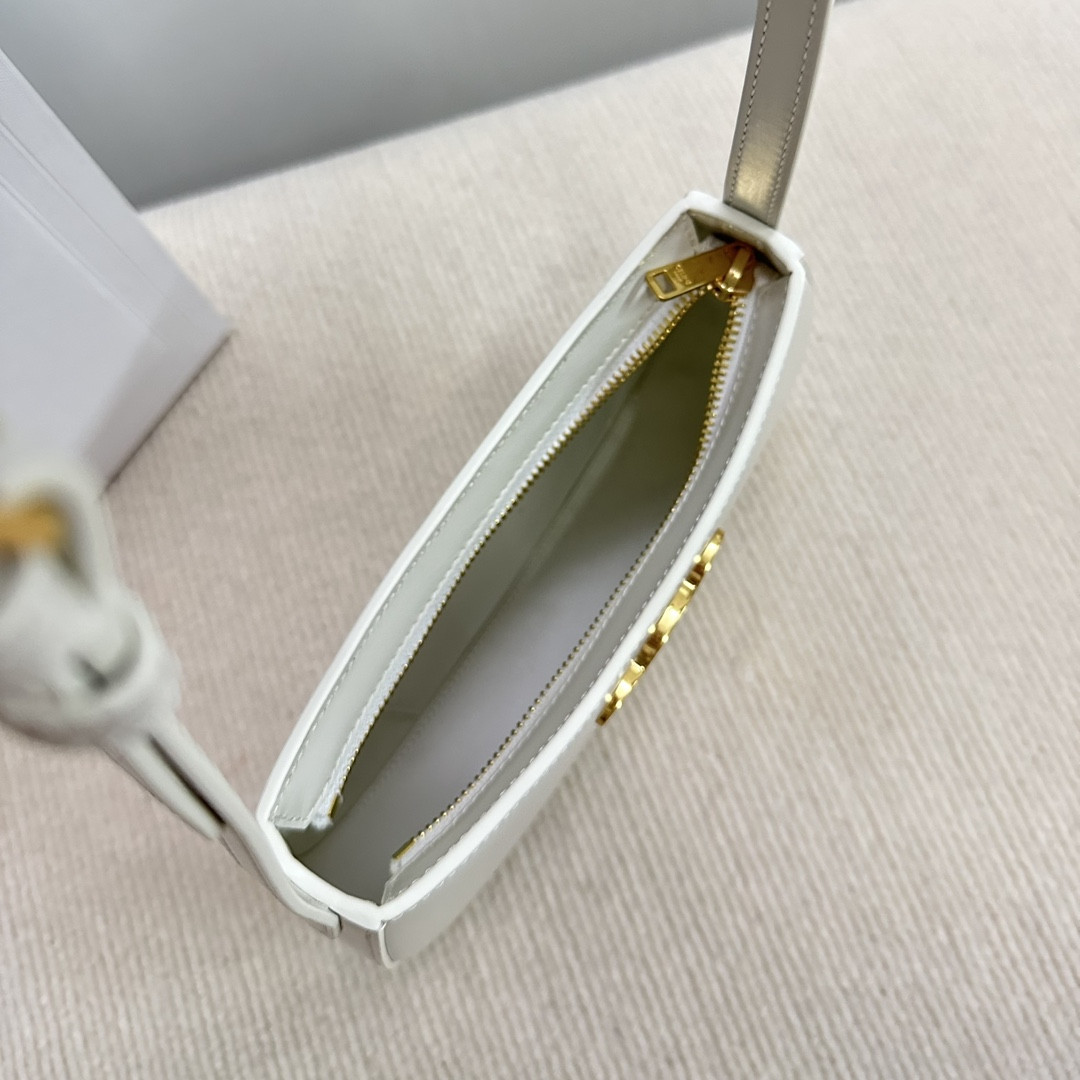 Ce1i*e MEDIUM TILLY BAG in shiny calfskin 22x13.5x4cm