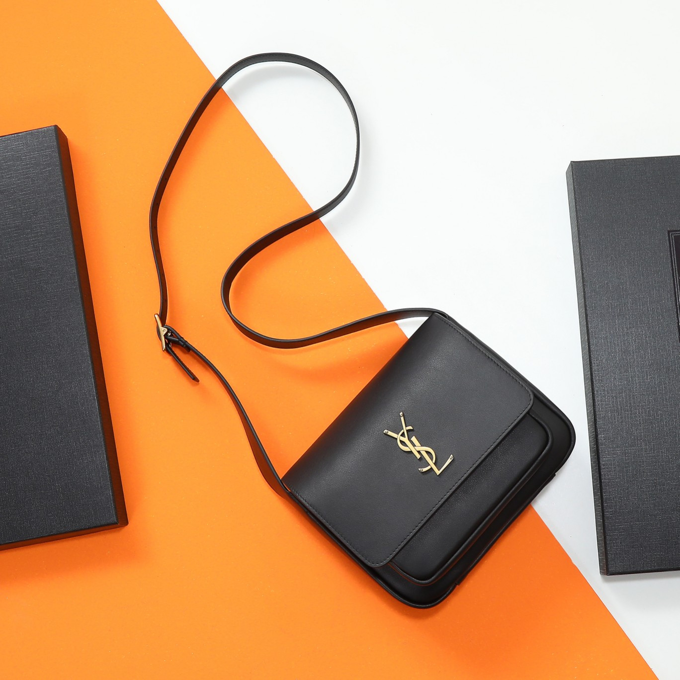 Y51 niki satchel in leather 21.5x16x9cm