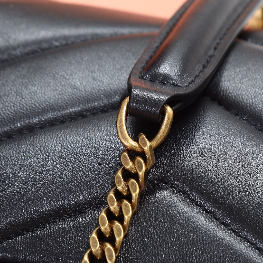 Y51 LOULOU MINI in lambskin 20X12X5cm