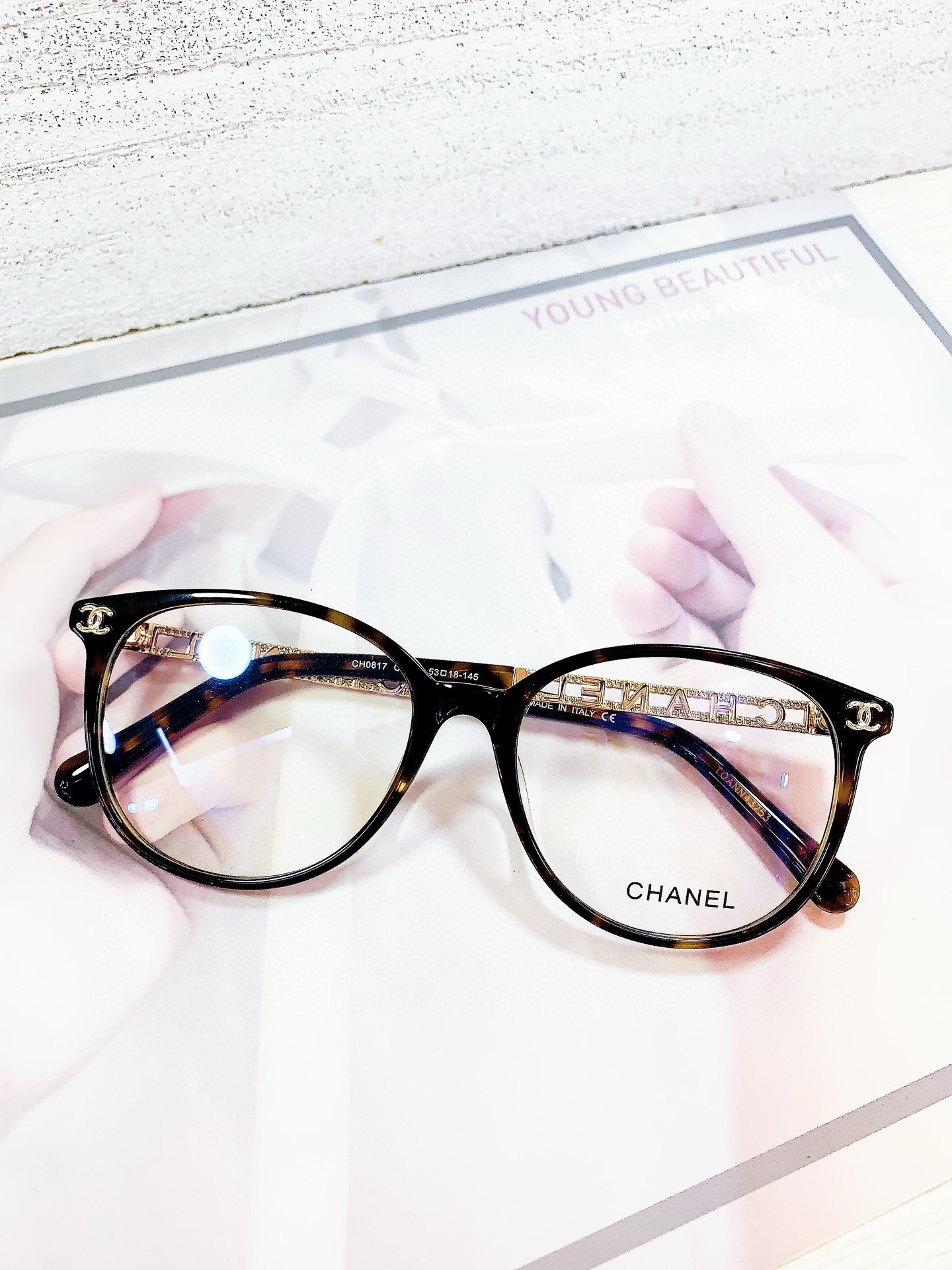 Ch**el Glasses CH0187 53-18-145