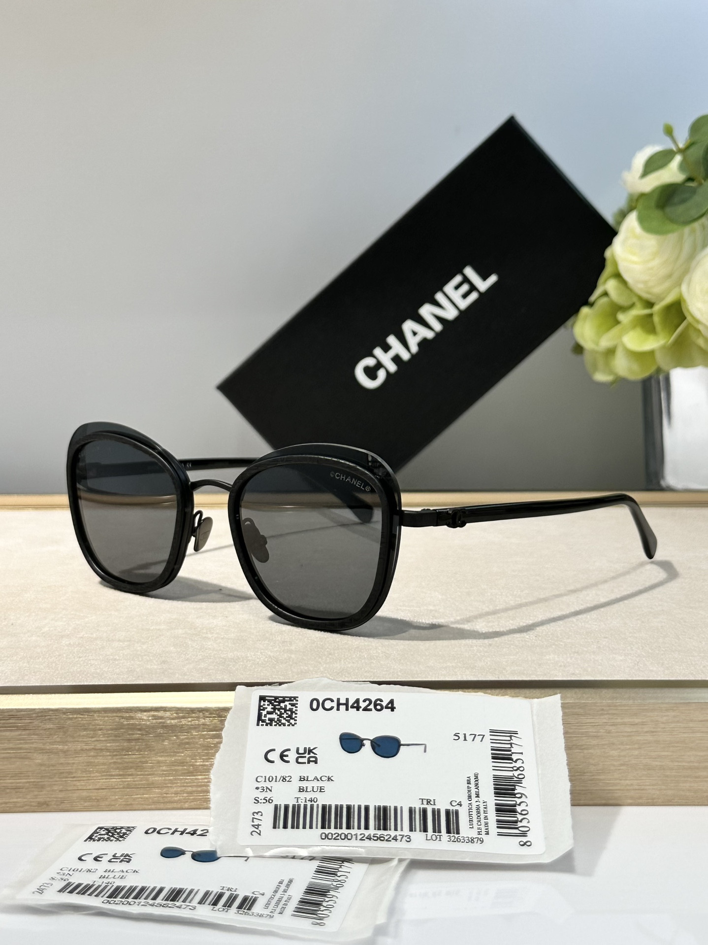Ch**el Glasses CH4264 56-17-140