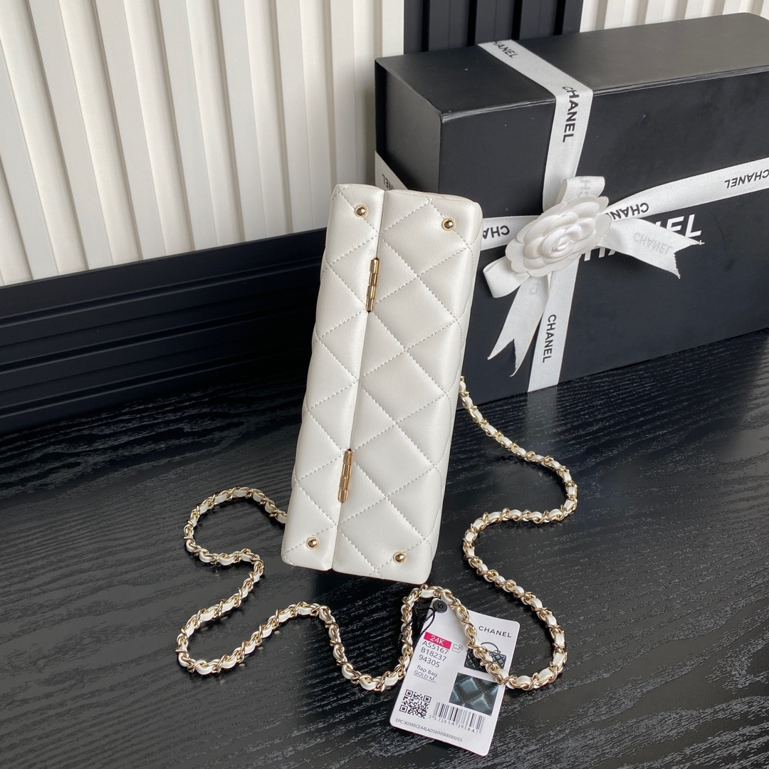 Ch**el Small Box Bag 12.5x18x6.5cm