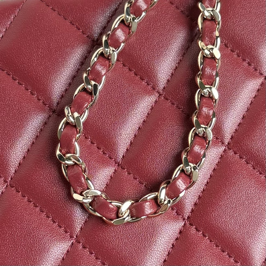 Ch**el Small Box Bag 12.5x18x6.5cm