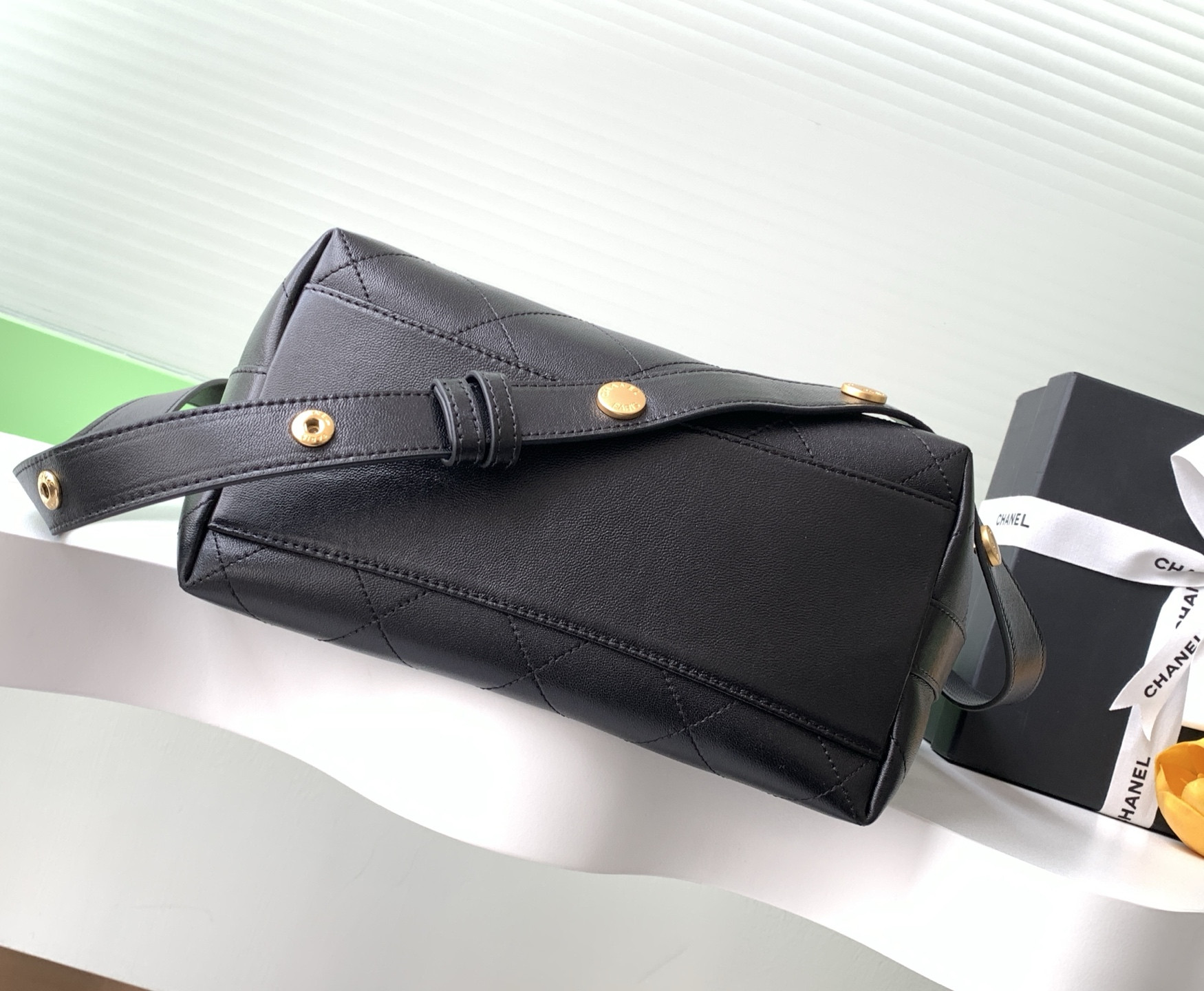 Ch**el Large Bucket Bag 28x31x15cm AS5406