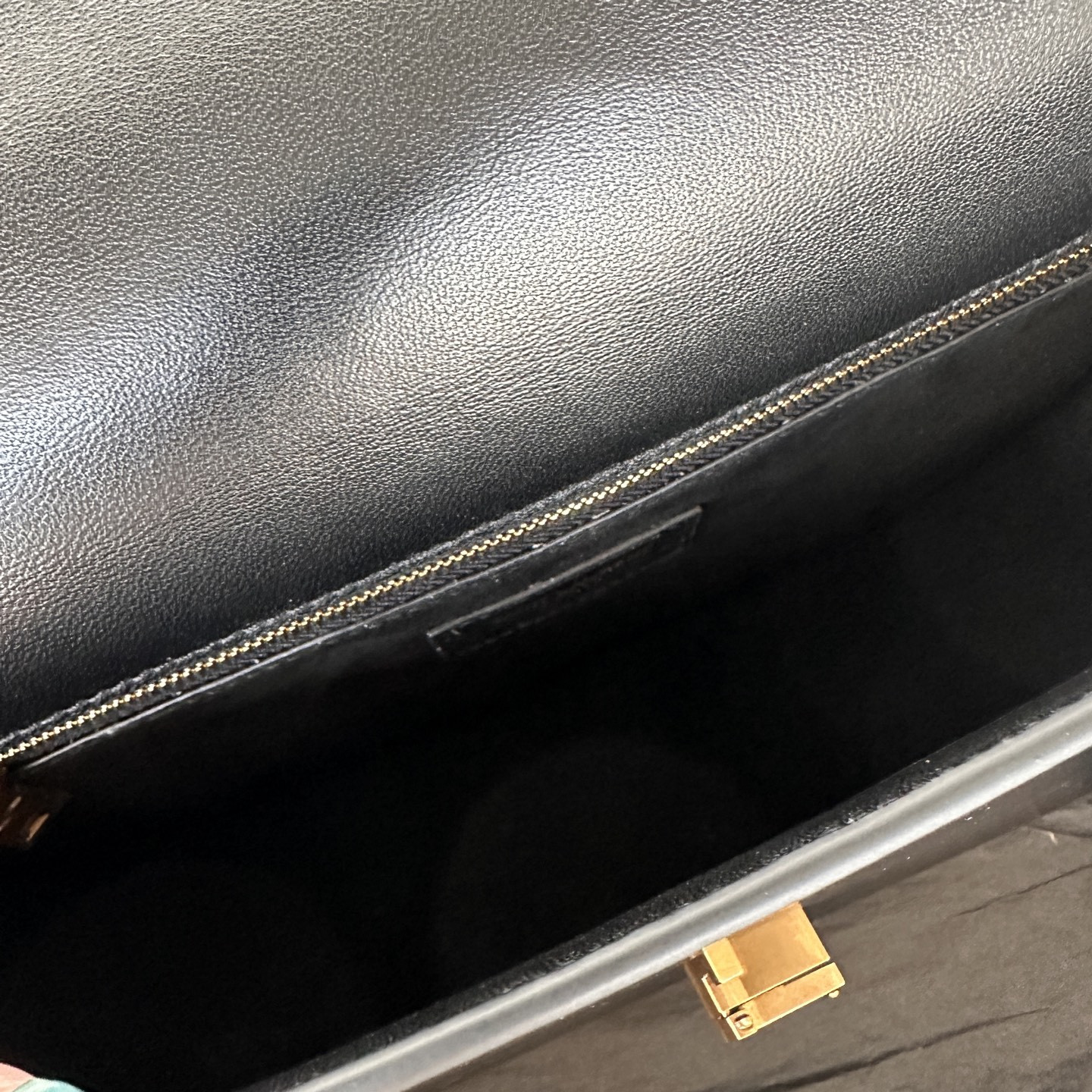 Y51 solferino large in box Sa1nt Lau*nt 29x18x9cm