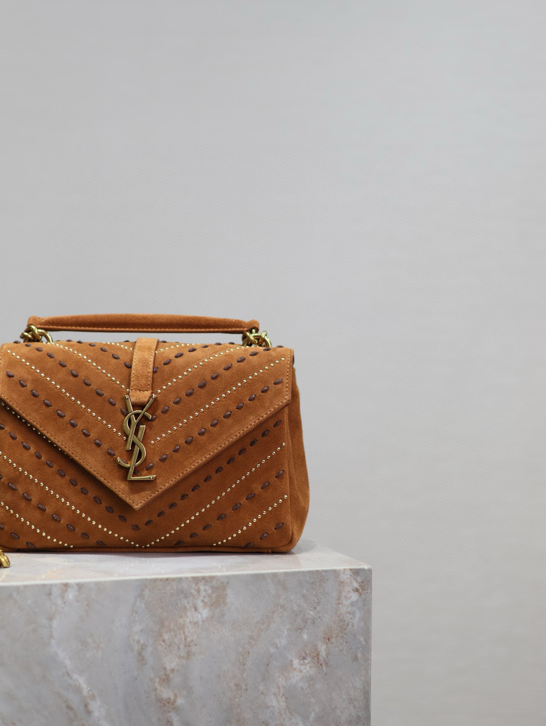 Y51 Monogram COLLEGE MEDIUM BAG 24x17x6cm