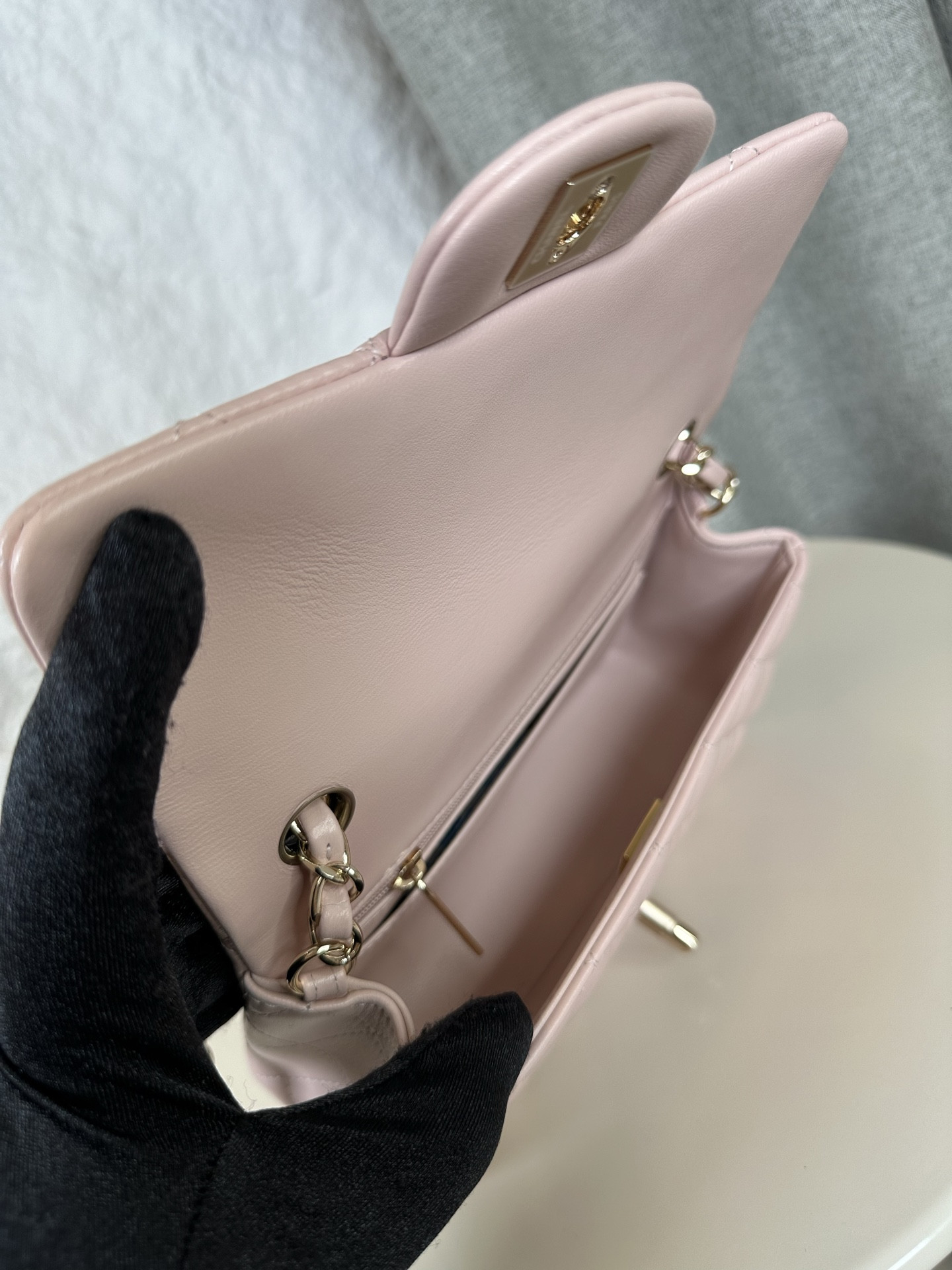 Ch**el Mini Flap Bag 20x12x6cm