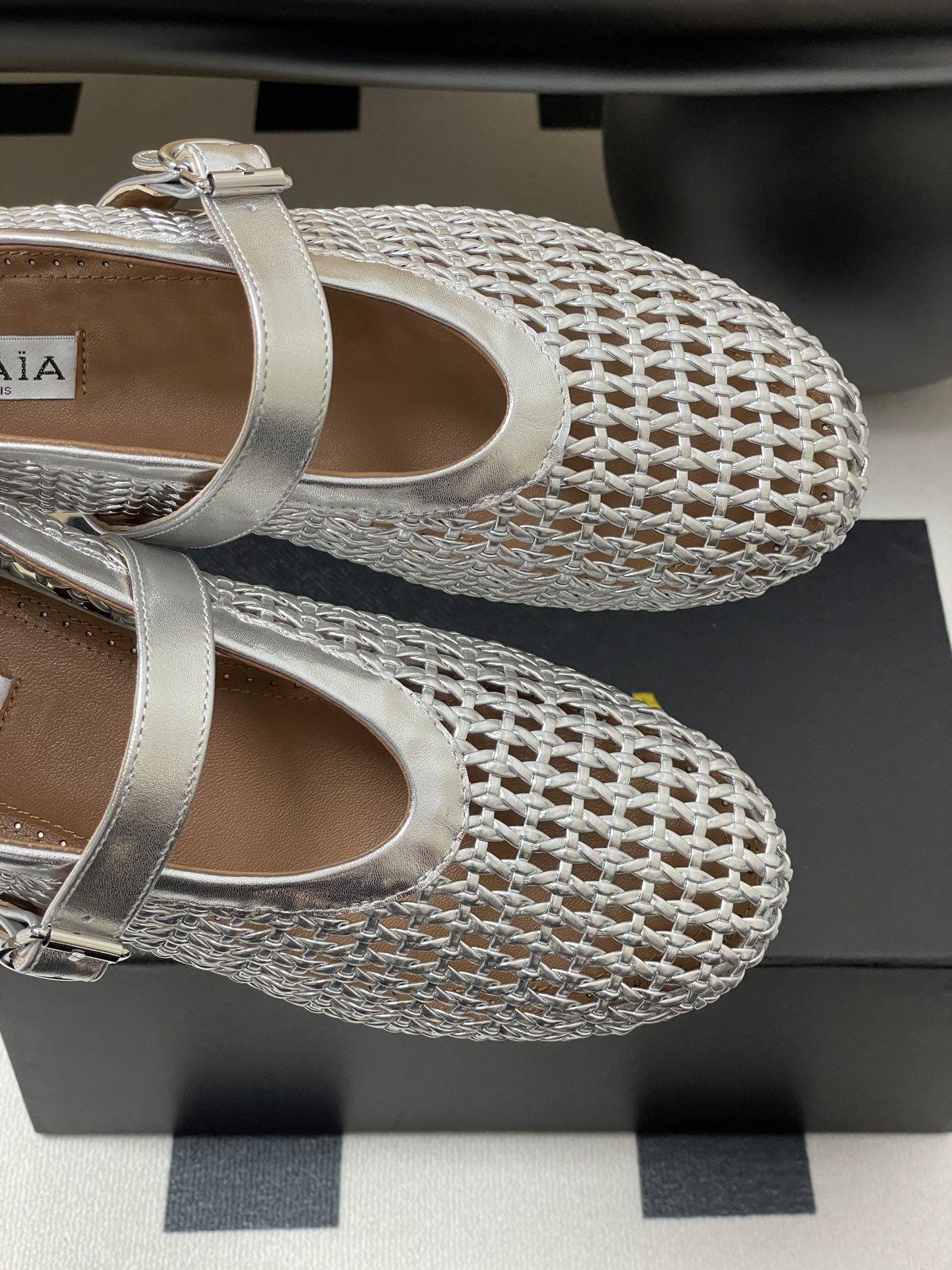 UA Alaïa BRAIDED BALLET FLATS(Customized Size 7-10 days production time)