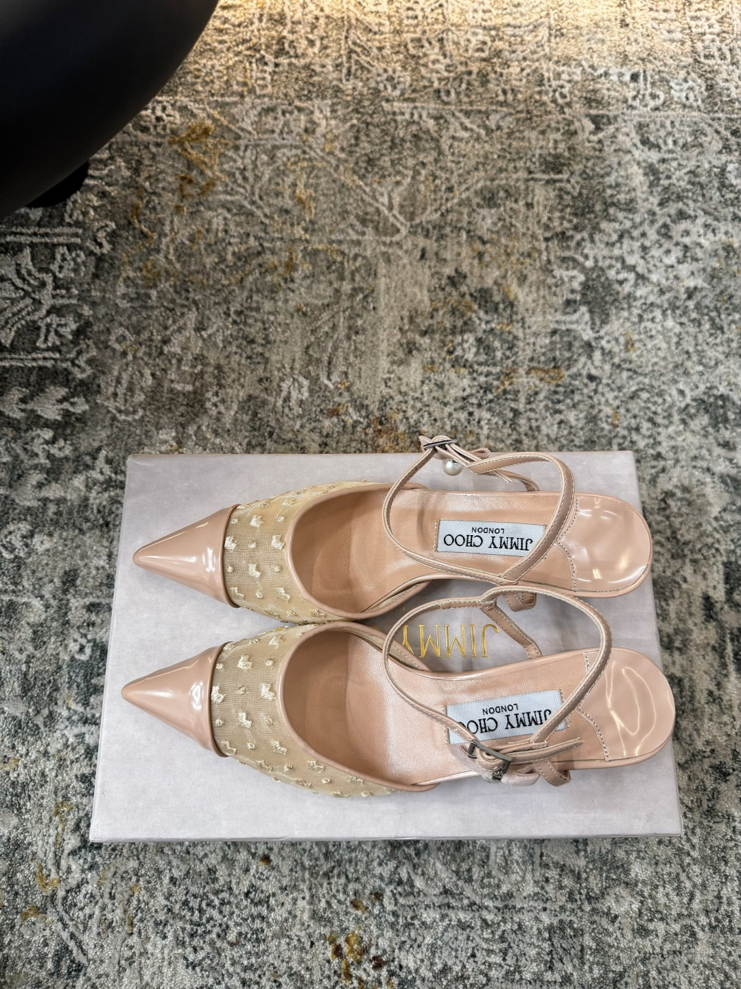 UA J1m*y Ch00 Aren Slingbacks 4.5cm