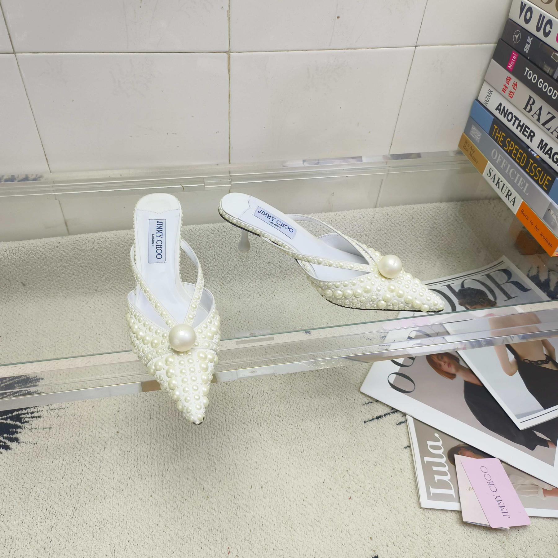 UA J1m*y Ch00 Sana Mule 5.5cm