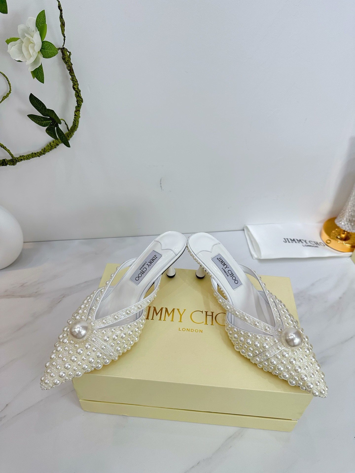 UA J1m*y Ch00 Sana Mule 6.5cm