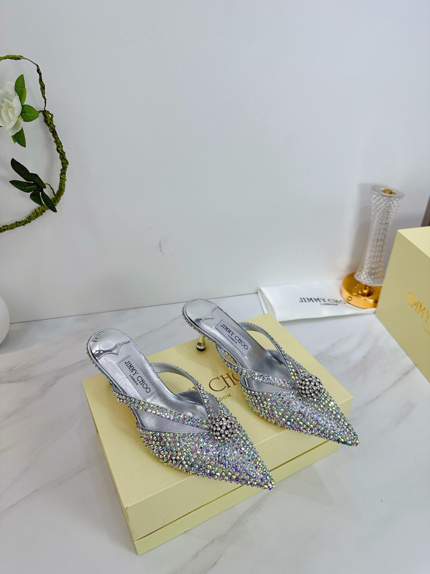 UA J1m*y Ch00 Sana Mule 6.5cm