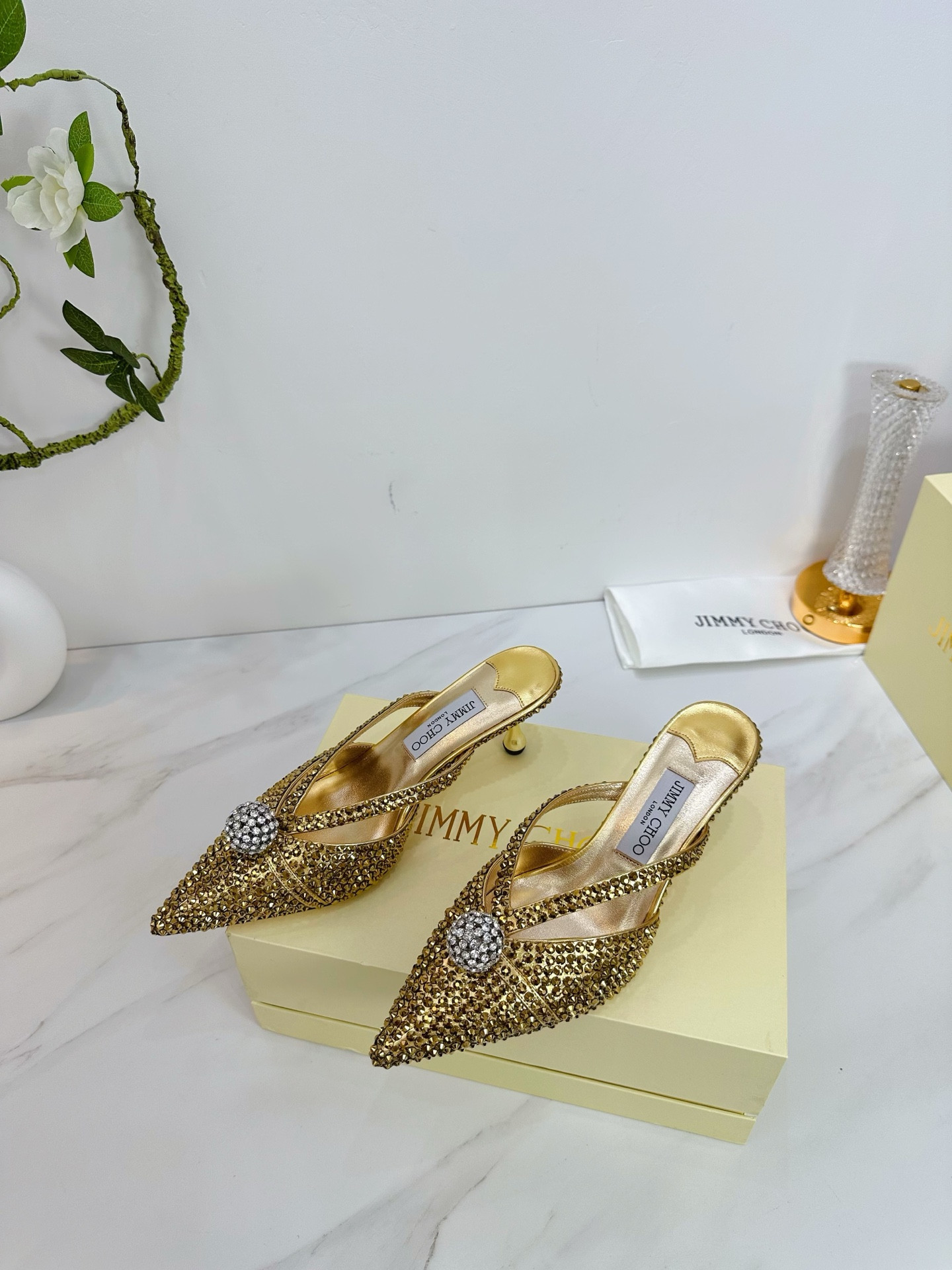 UA J1m*y Ch00 Sana Mule 6.5cm