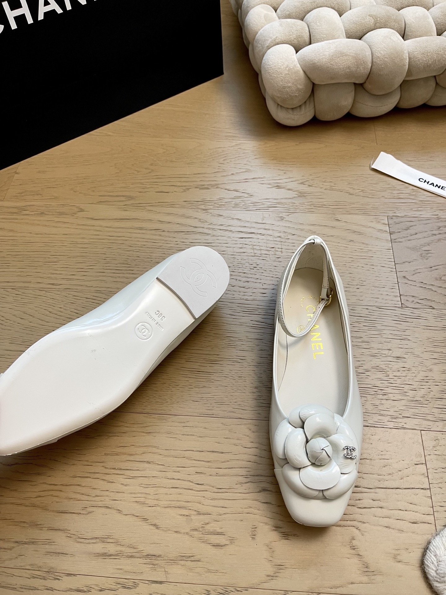 UA Ch**el Ballet Flats