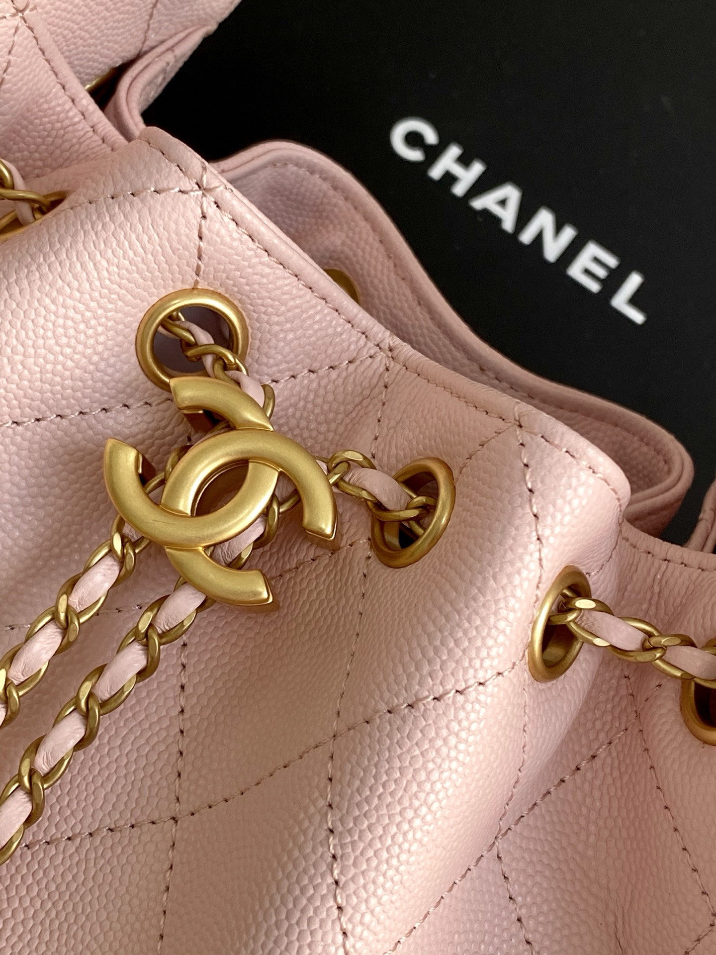 Ch**el 25C Bucket Bag 20x22x12.5cm