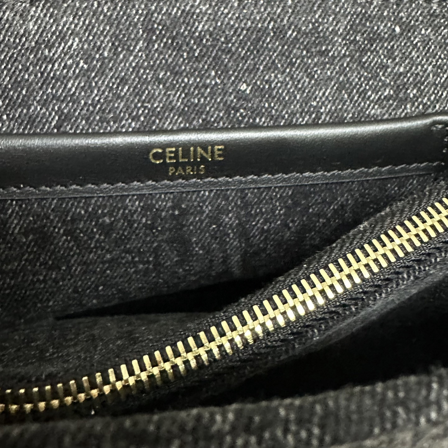 Celine TEEN NINO BAG IN DENIM 20.5x13x8cm