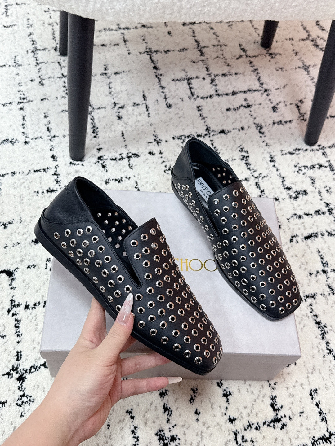 UA Jimmy Choo Eliot Slipper